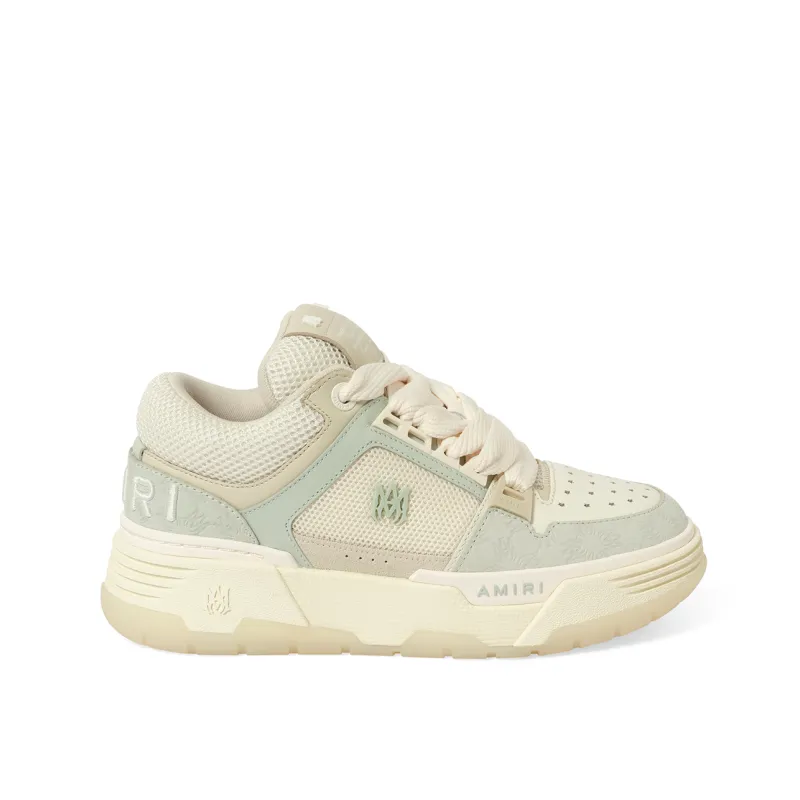 MA Quad Debossed MA-1 Sneaker in Pale Mint made by AMIRI