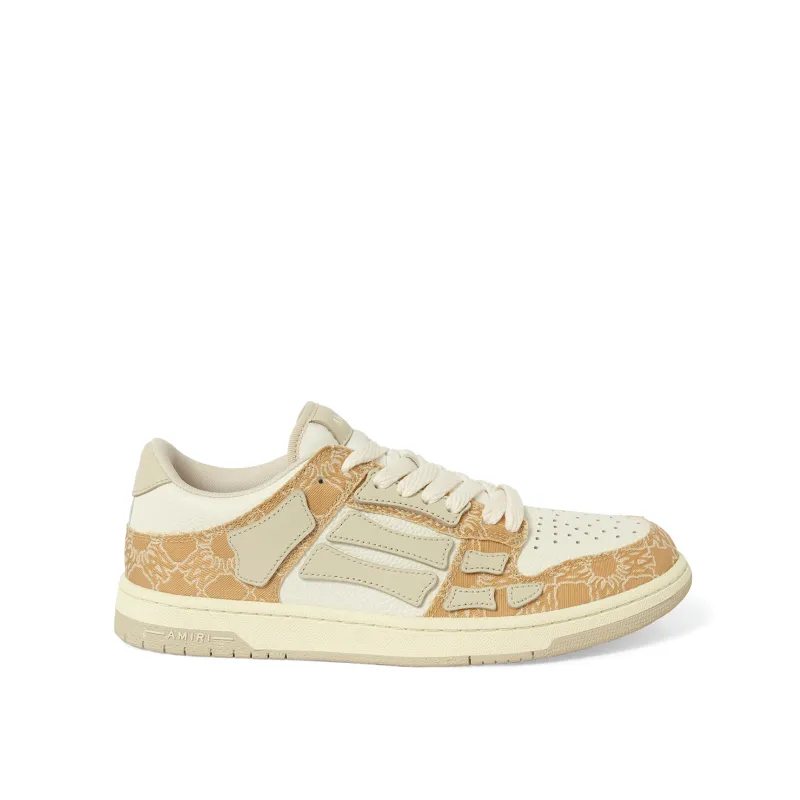 MA Quad Skeleton Sneaker in Birch made by AMIRI
