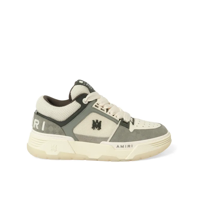 MA Quad Debossed Nubuck MA-1 Sneaker in Grey sold by MARAIS