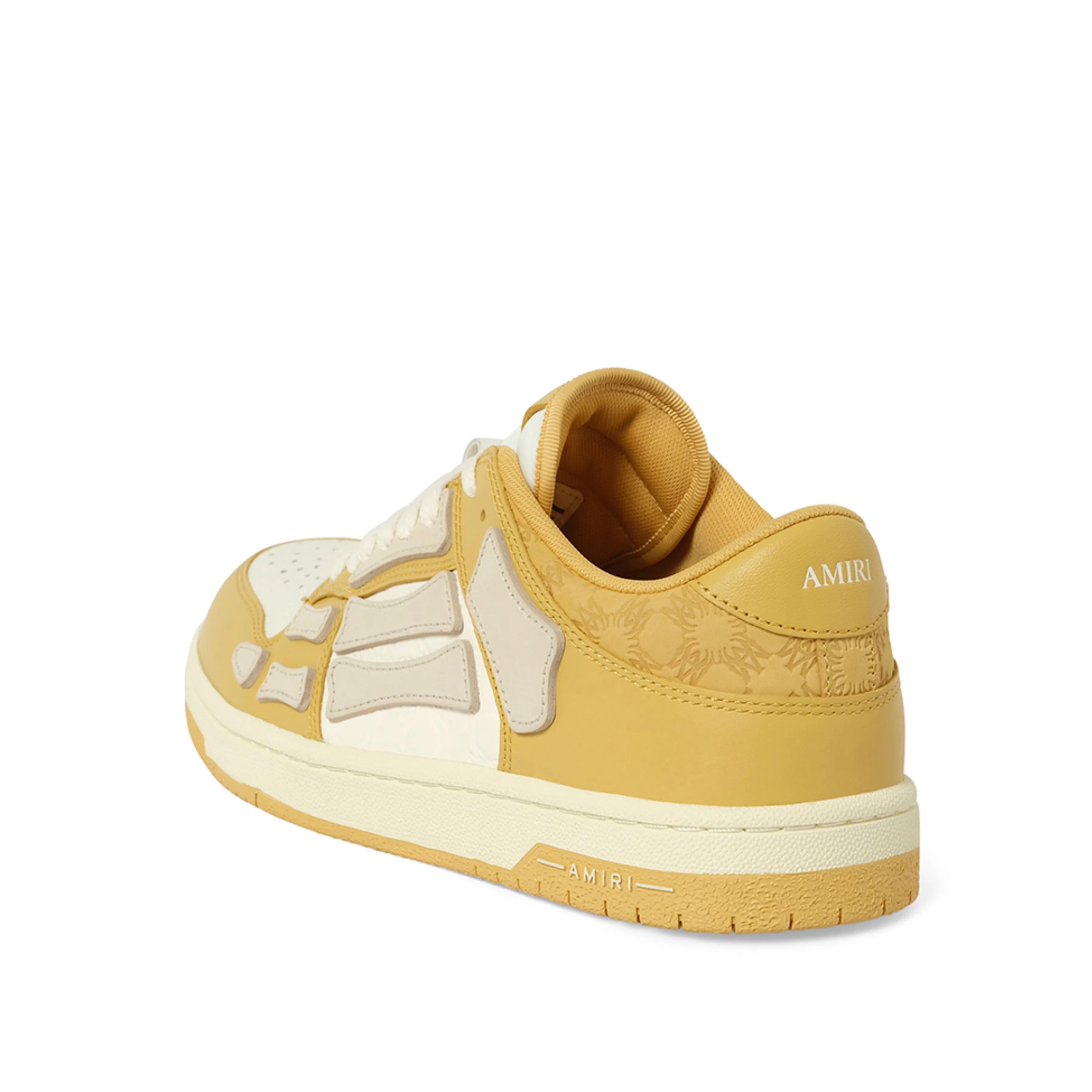 Debossed MA Quad Skeleton Sneaker in Champagne sold by MARAIS product image thumbnail 3