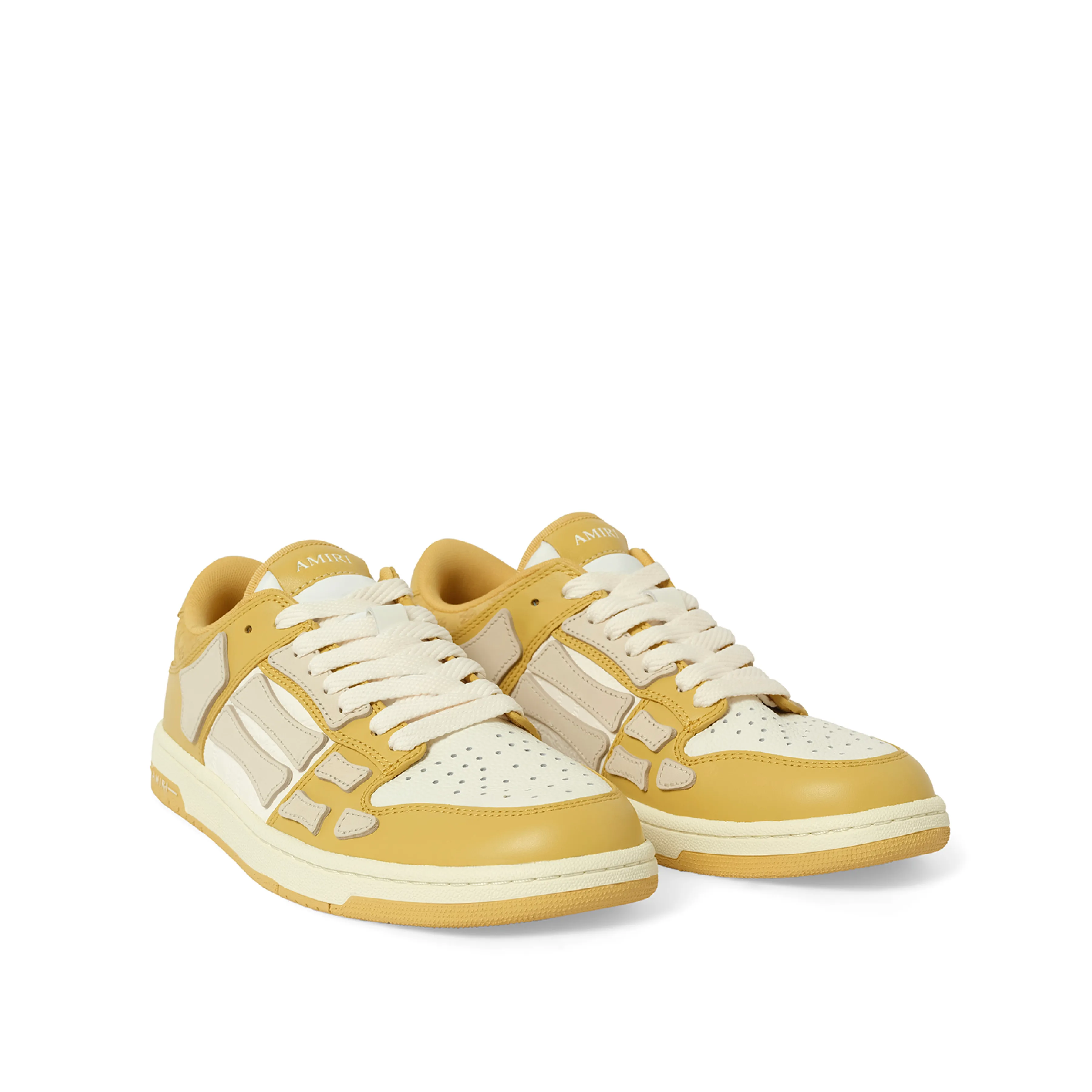 Debossed MA Quad Skeleton Sneaker in Champagne sold by MARAIS product image thumbnail 2