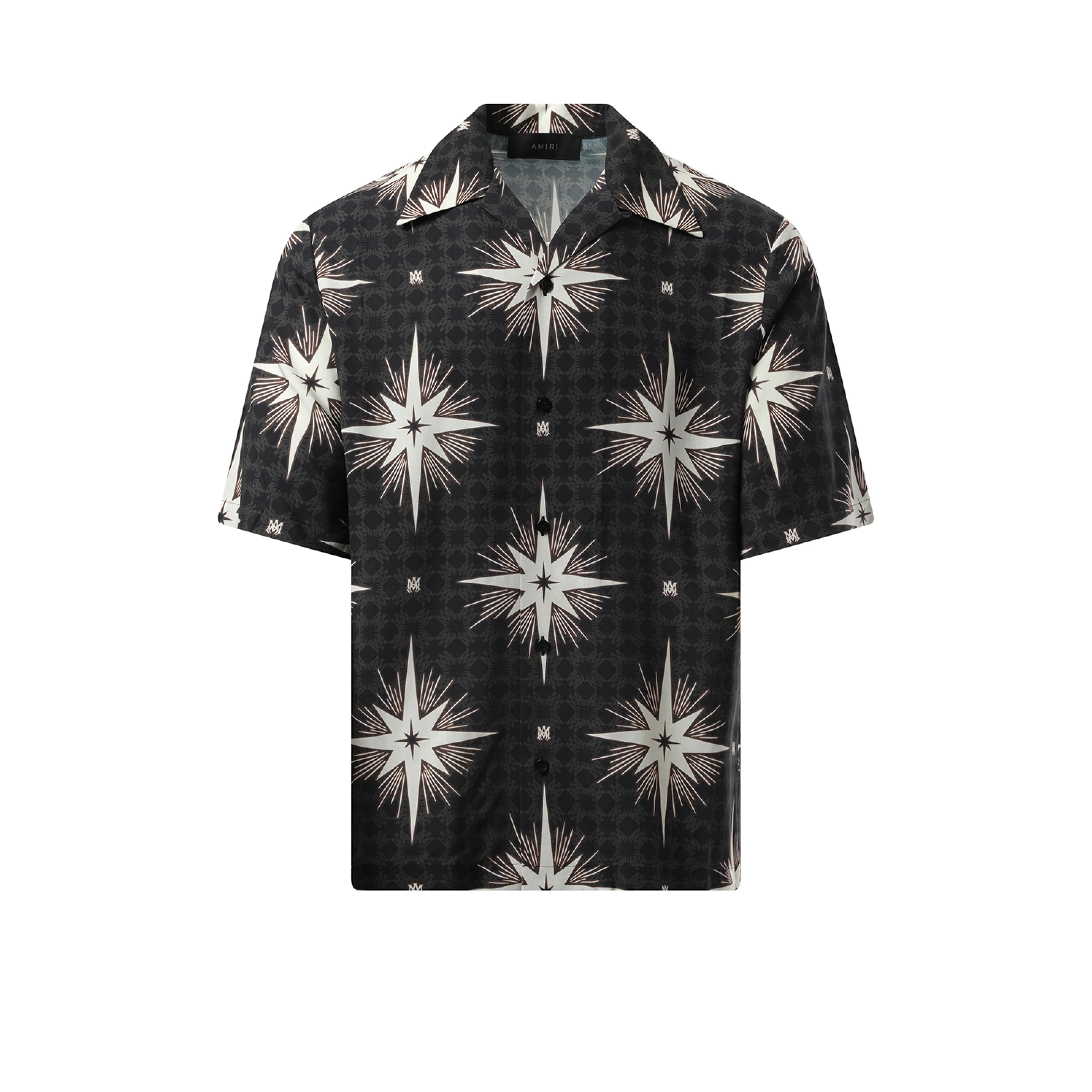Starburst Camp Shirt in Black sold by MARAIS product image thumbnail 2