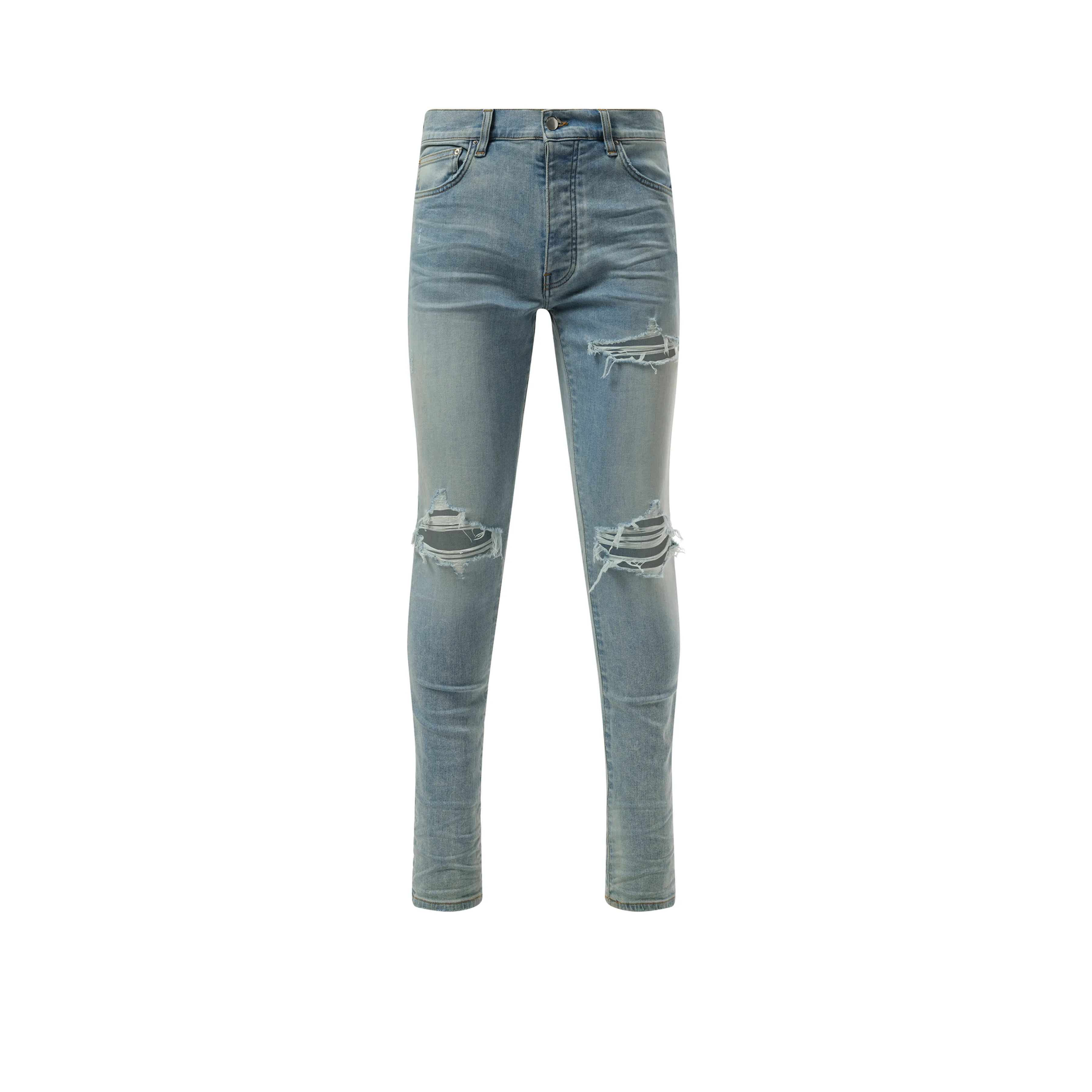 Distressed MX1 Jeans in Surf Indigo sold by MARAIS product image thumbnail 2