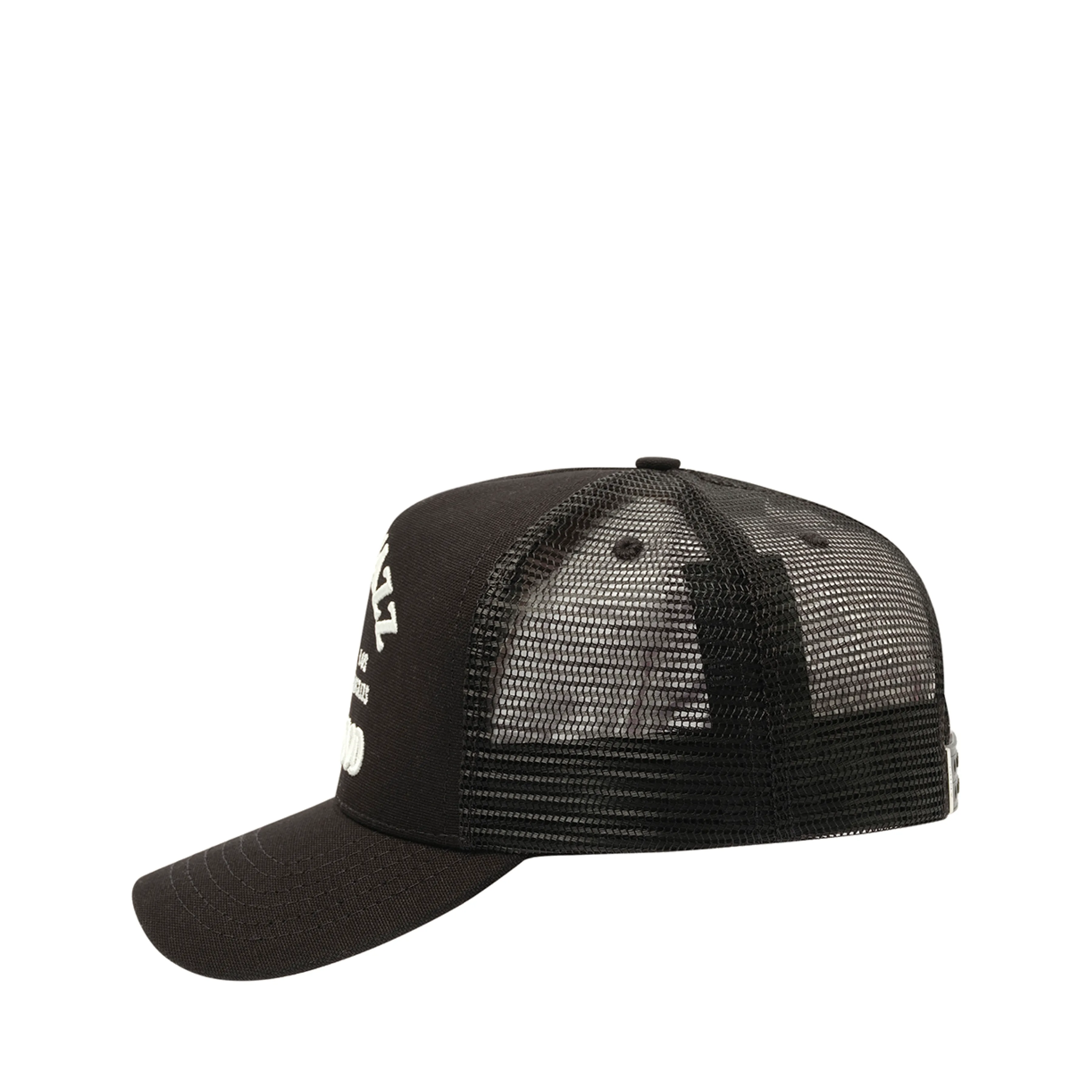 Jazz Wolf Trucker Hat in Black sold by MARAIS product image thumbnail 2