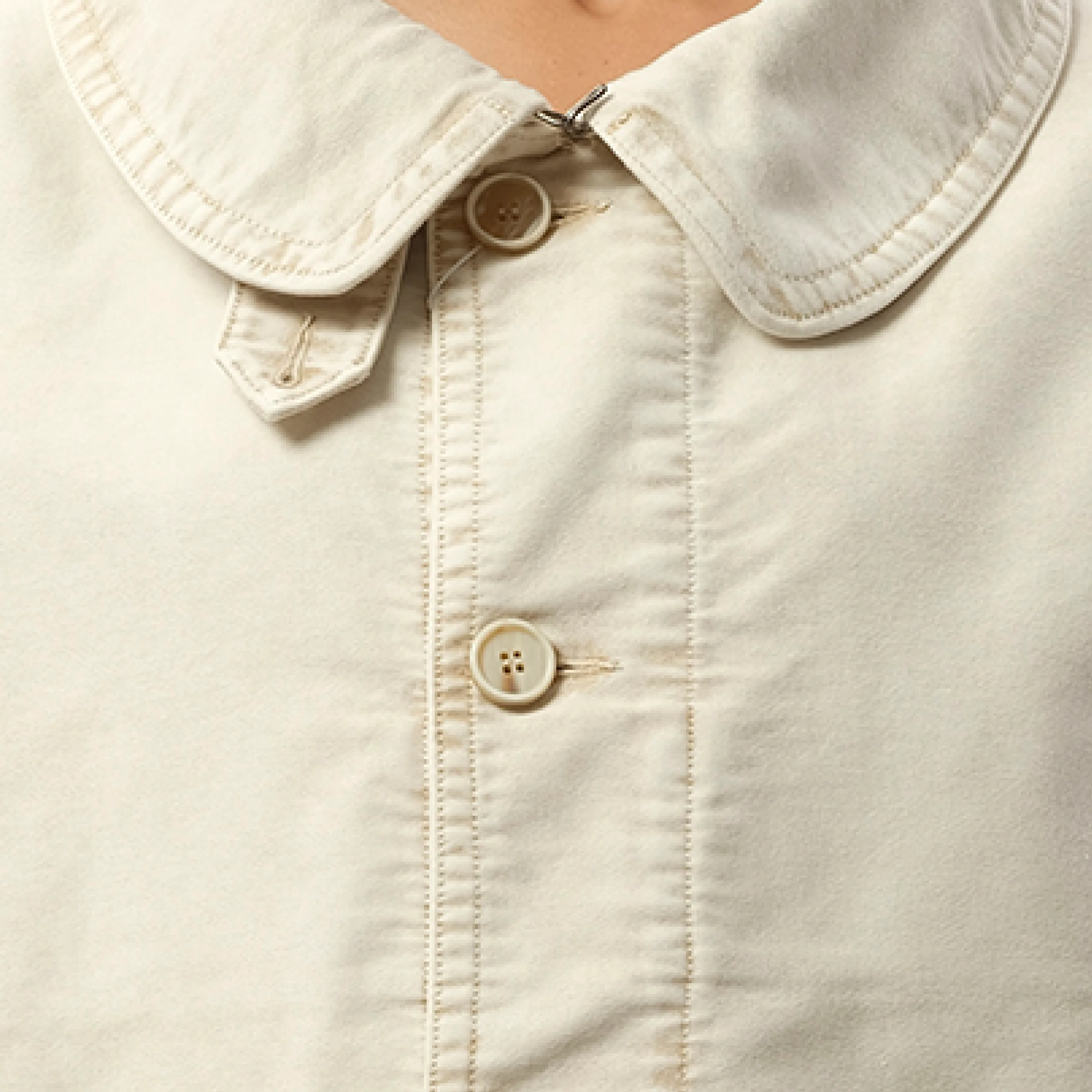 Workers Moleskin Jacket in Nut Wash sold by MARAIS product image thumbnail 3