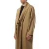 Shawl Collar Coat in Beige sold by MARAIS