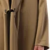 Shawl Collar Coat in Beige sold by MARAIS