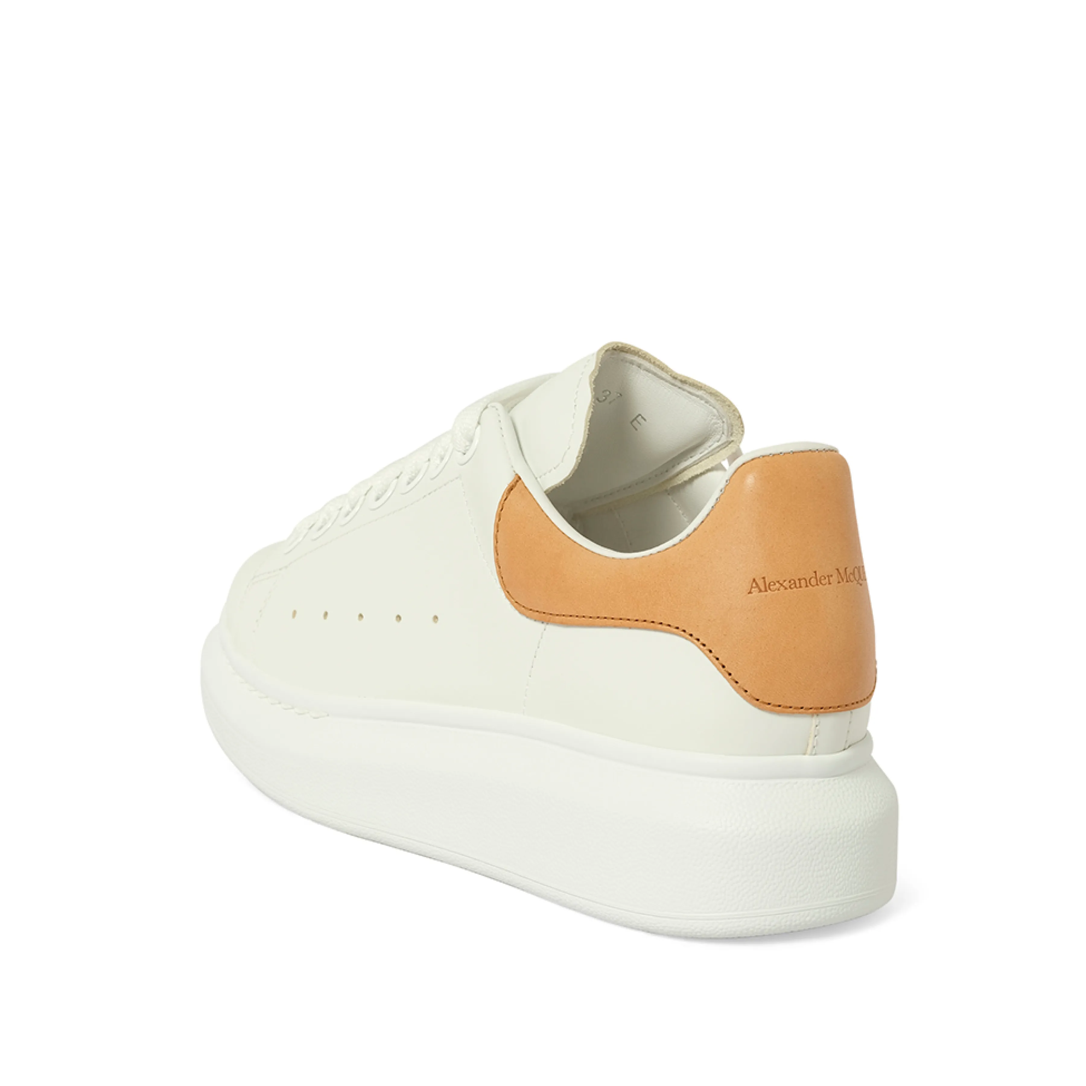 Larry Oversized Sneaker in White/Natural sold by MARAIS product image thumbnail 3