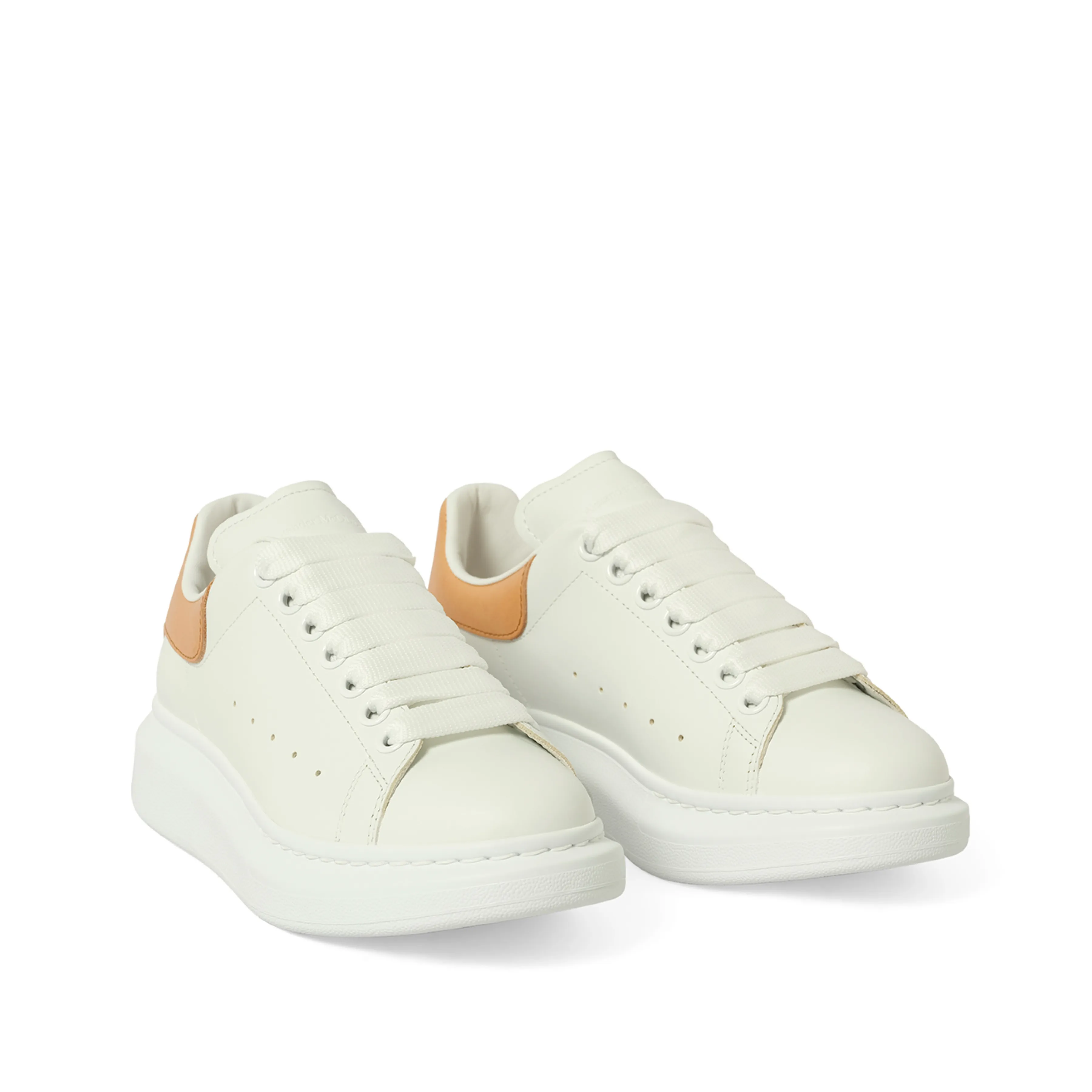 Larry Oversized Sneaker in White/Natural sold by MARAIS product image thumbnail 2