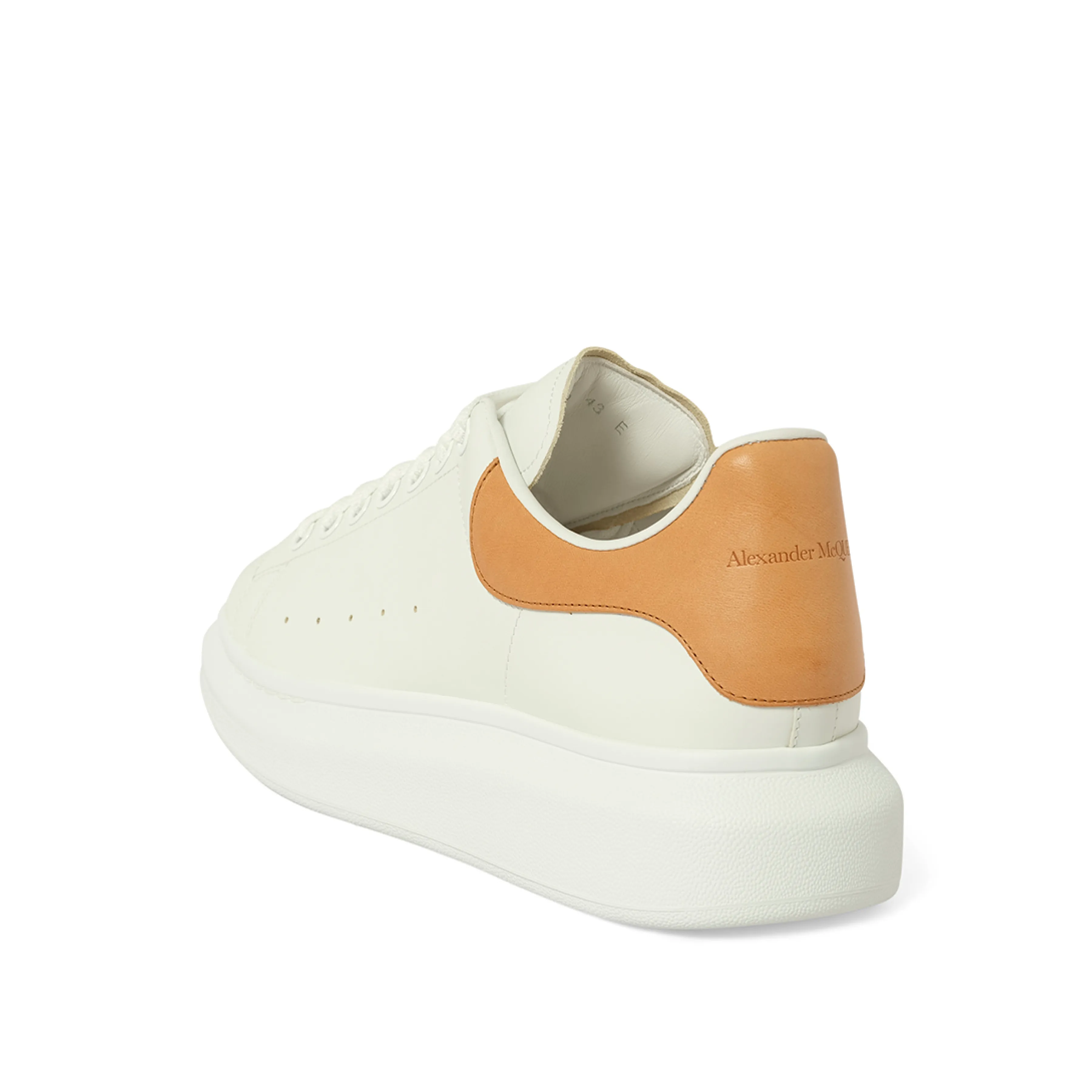 Larry Oversized Sneaker in White/Natural sold by MARAIS product image thumbnail 3