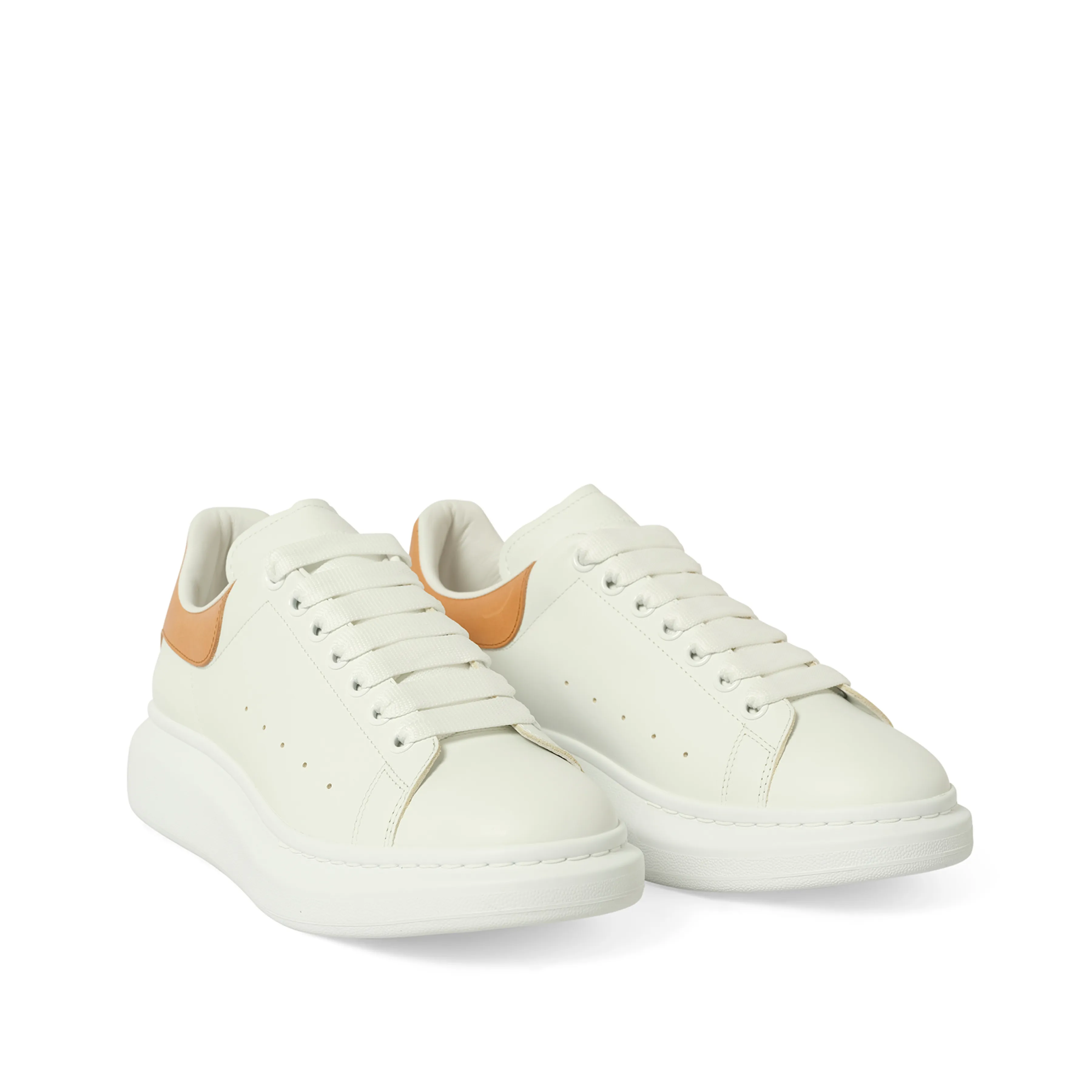 Larry Oversized Sneaker in White/Natural sold by MARAIS product image thumbnail 2