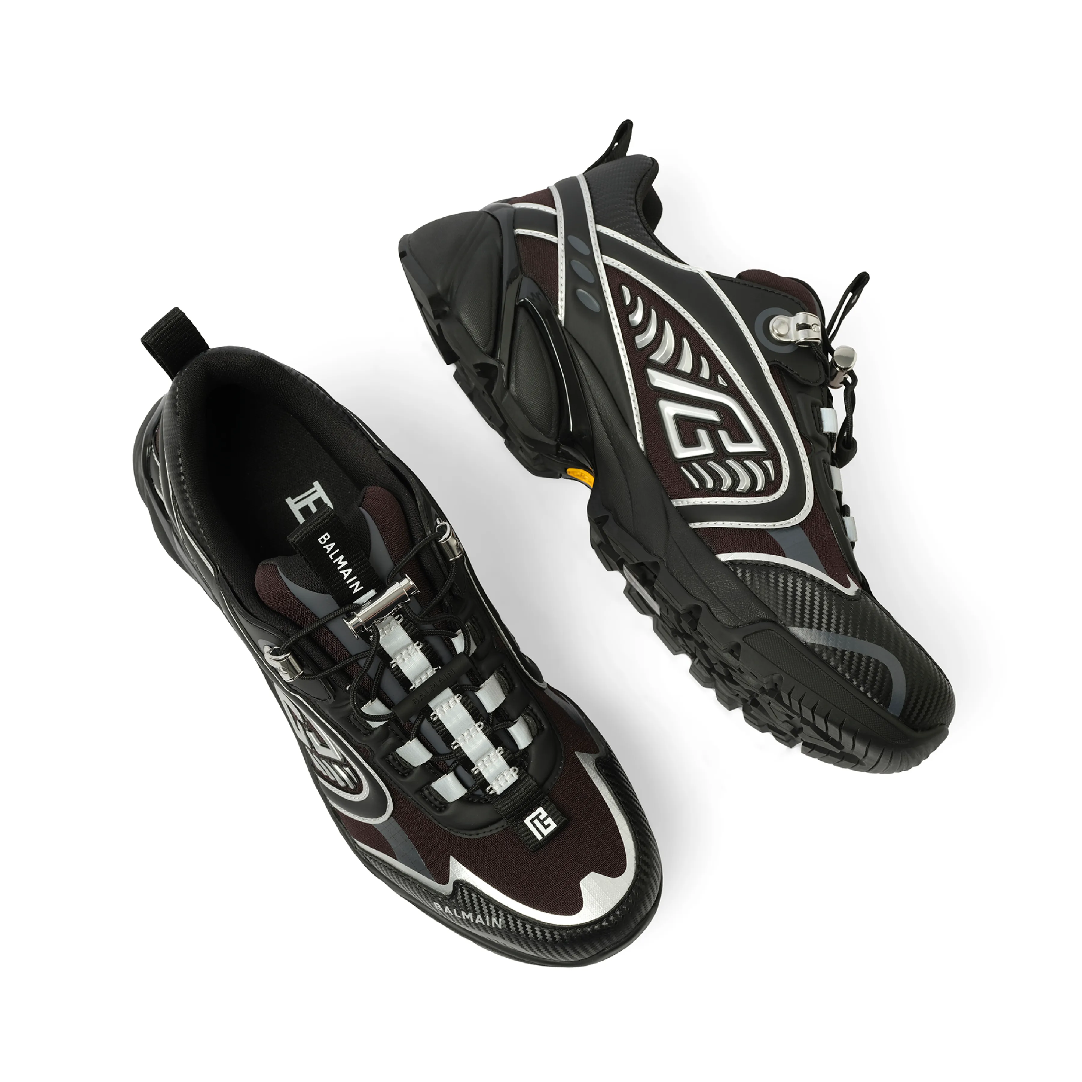 Cosmic Dust Sneaker in Black/Silver sold by MARAIS product image thumbnail 4