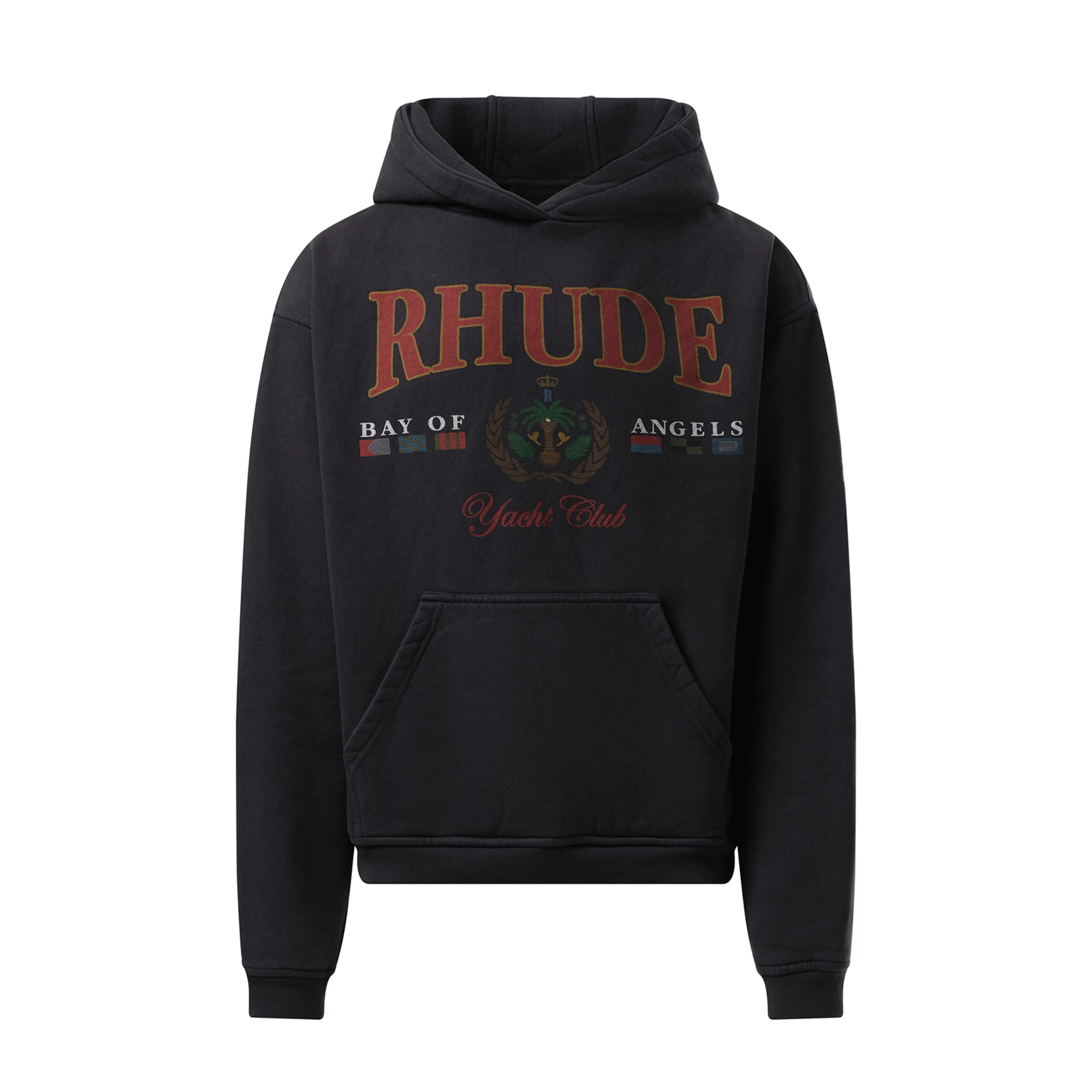 Bay of Angels Yacht Hoodie in Vintage Black sold by MARAIS product image thumbnail 2