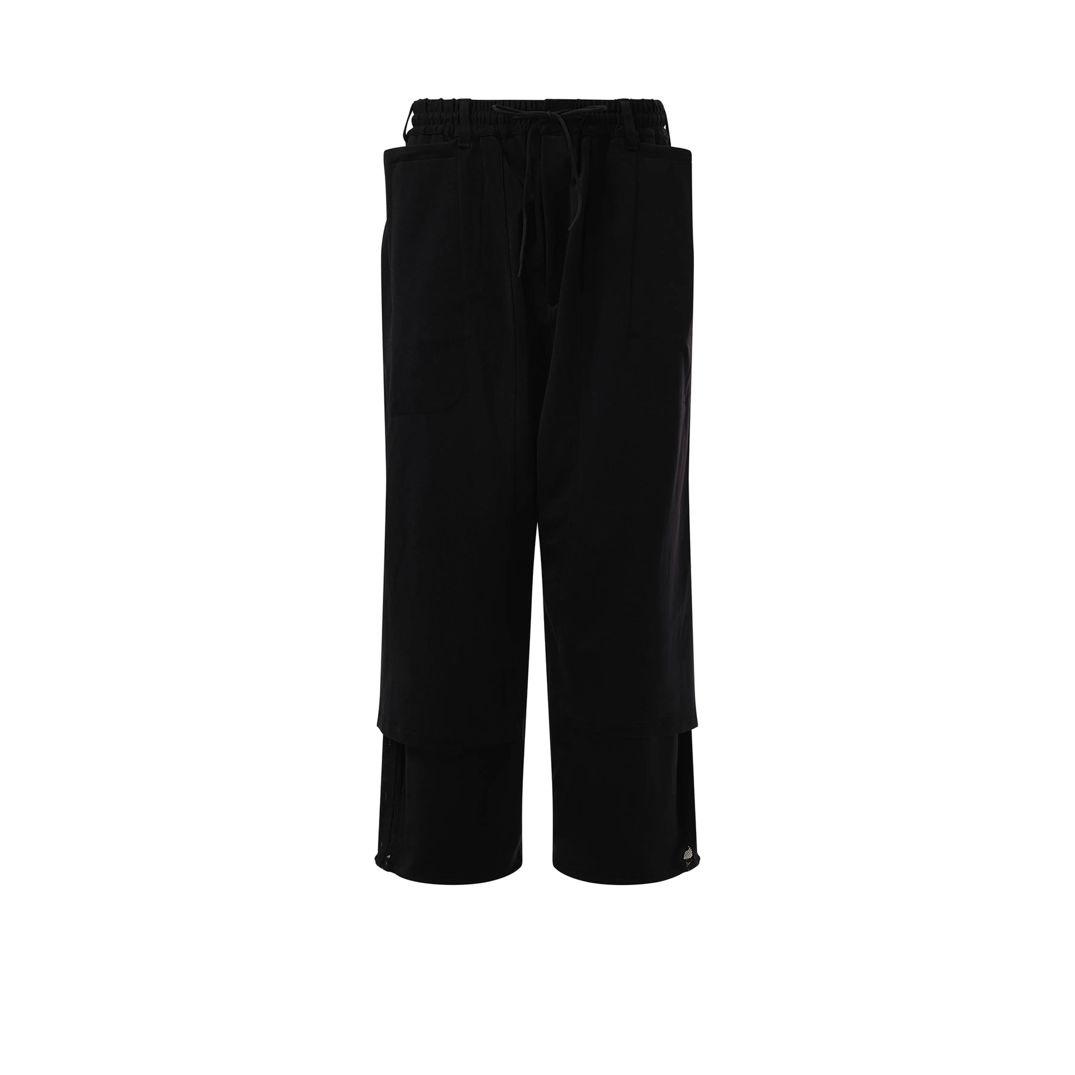 Open Hem Track Pants in Black sold by MARAIS product image thumbnail 2