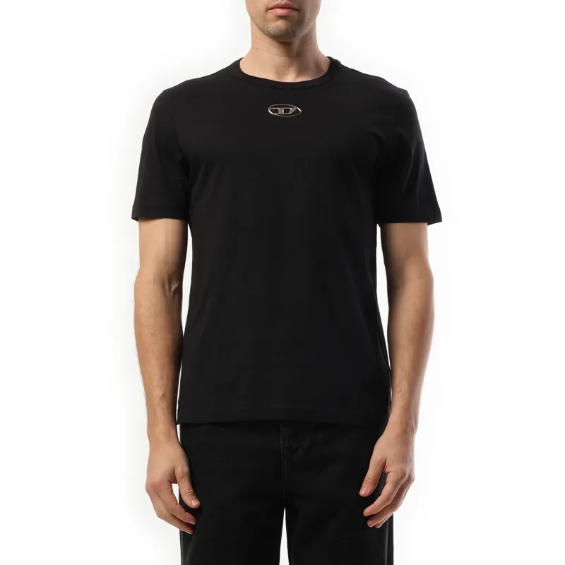 T-Adjust D Logo T-Shirt in Black sold by MARAIS