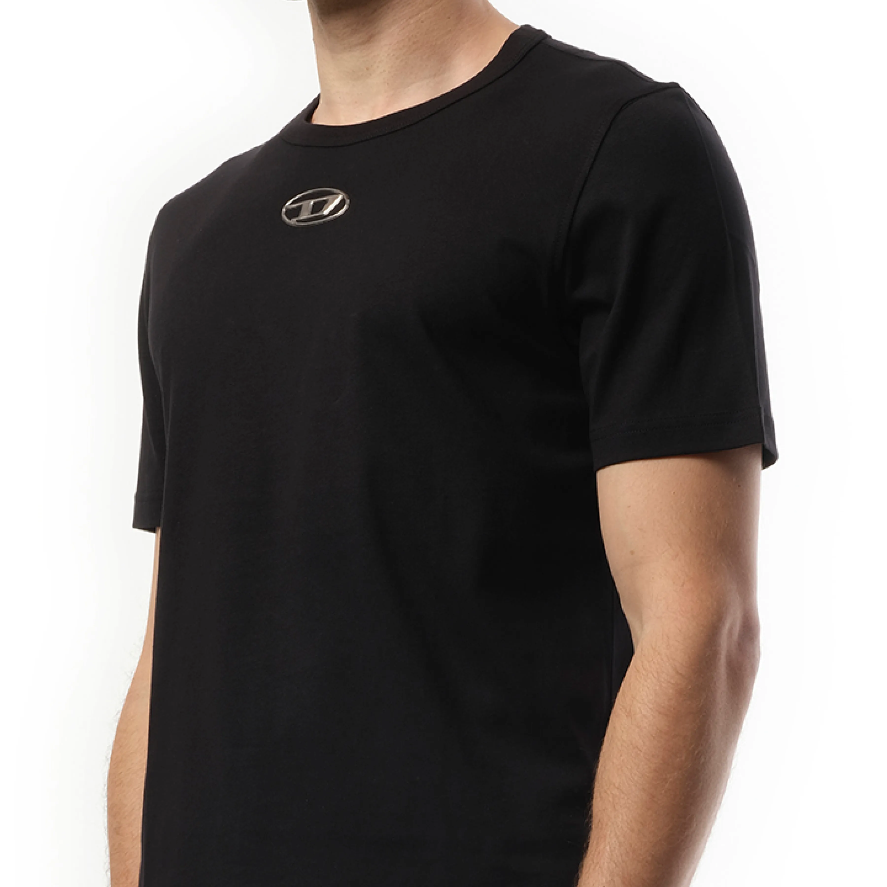 T-Adjust D Logo T-Shirt in Black sold by MARAIS product image thumbnail 3
