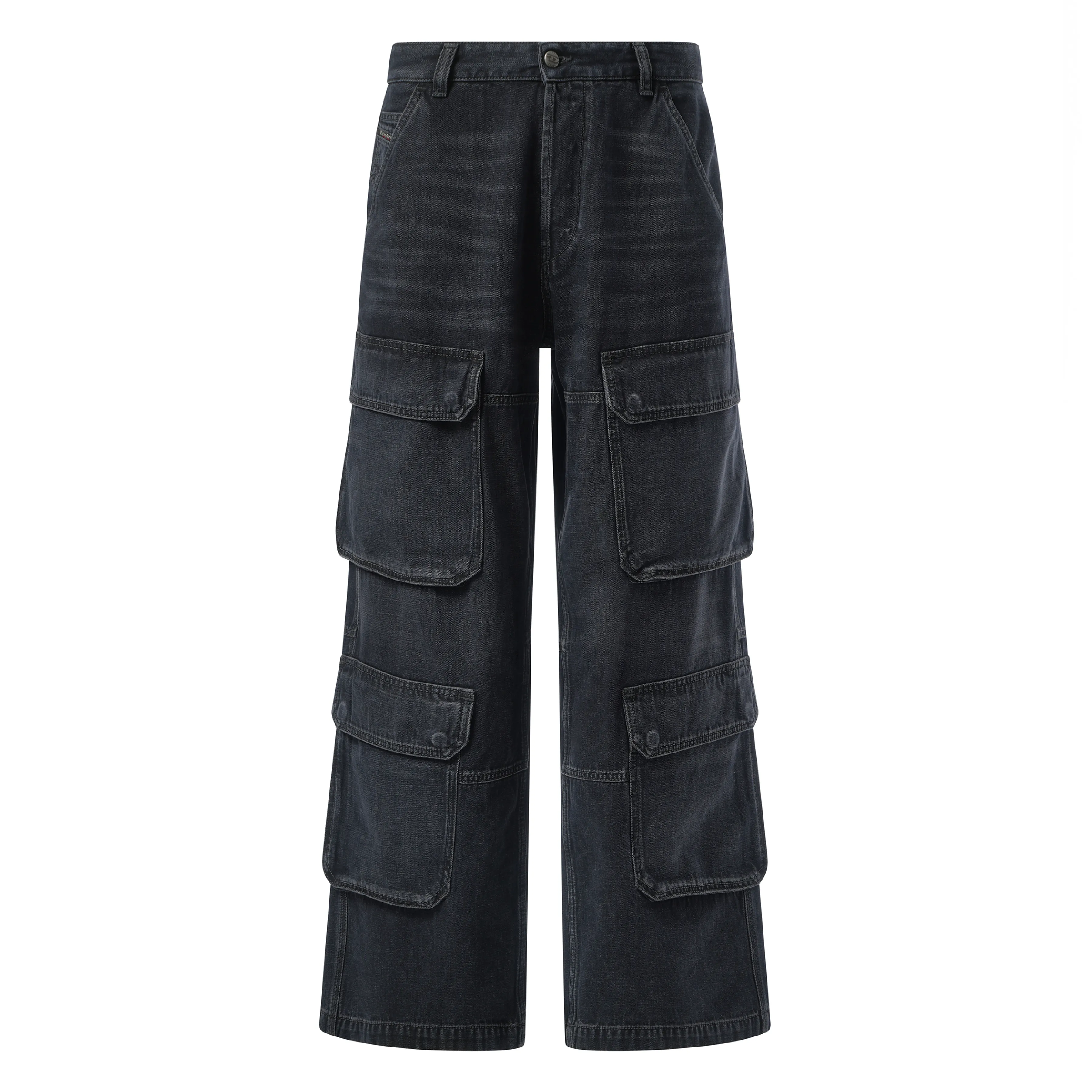 D-Touch Cargo Pants in Washed Black sold by MARAIS product image thumbnail 2