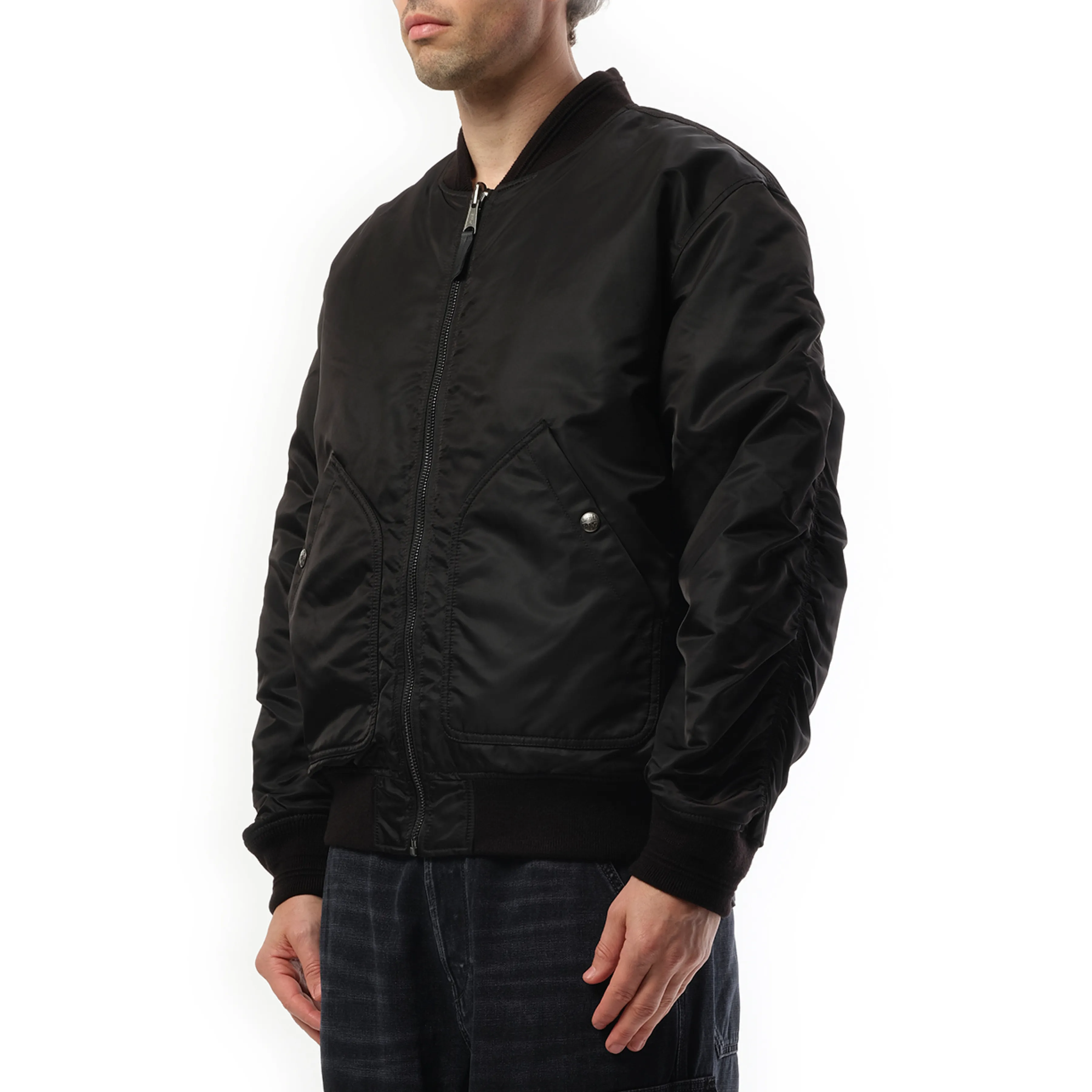 J-Held Bomber Jacket in Black sold by MARAIS product image thumbnail 4