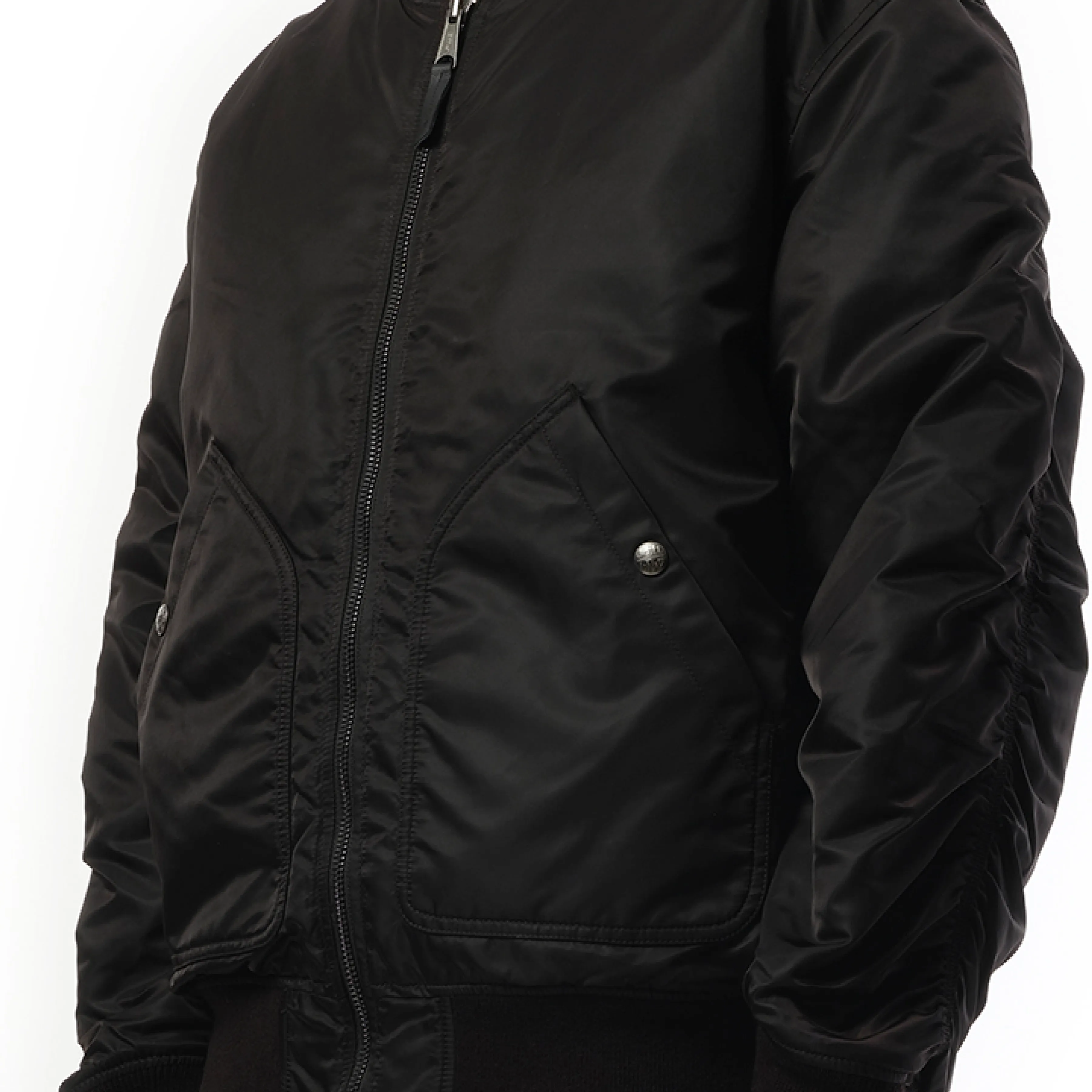 J-Held Bomber Jacket in Black sold by MARAIS product image thumbnail 3