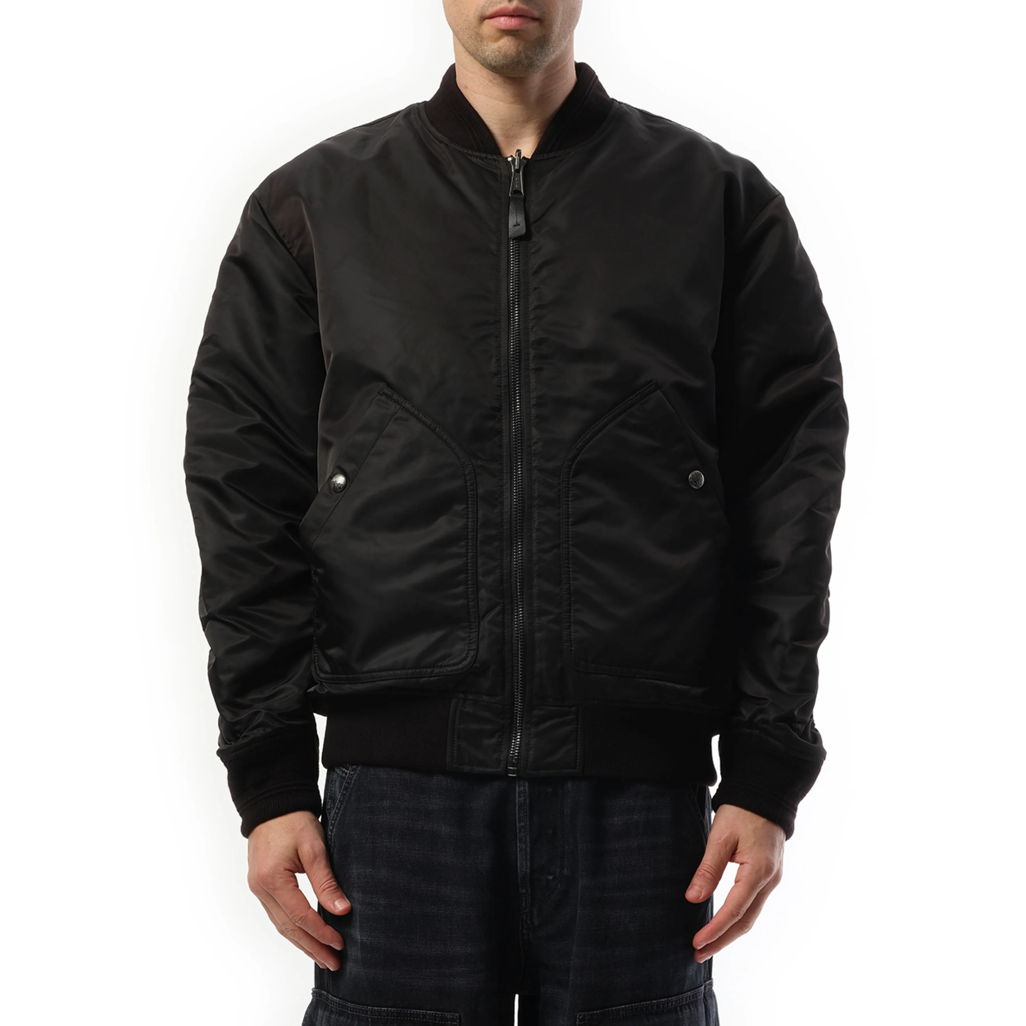 J-Held Bomber Jacket in Black sold by MARAIS