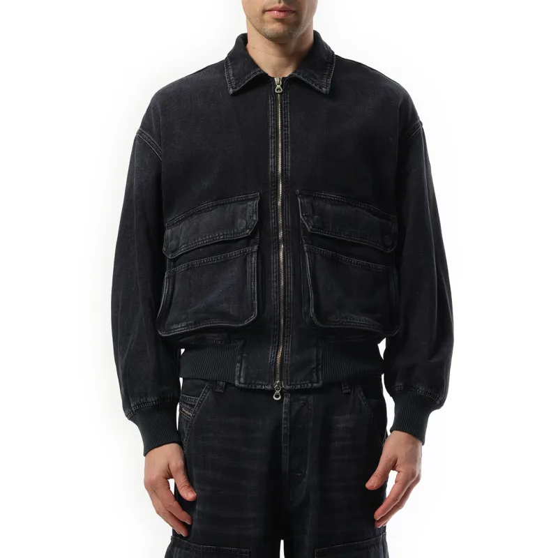 D-Kurz Jacket in Black sold by MARAIS