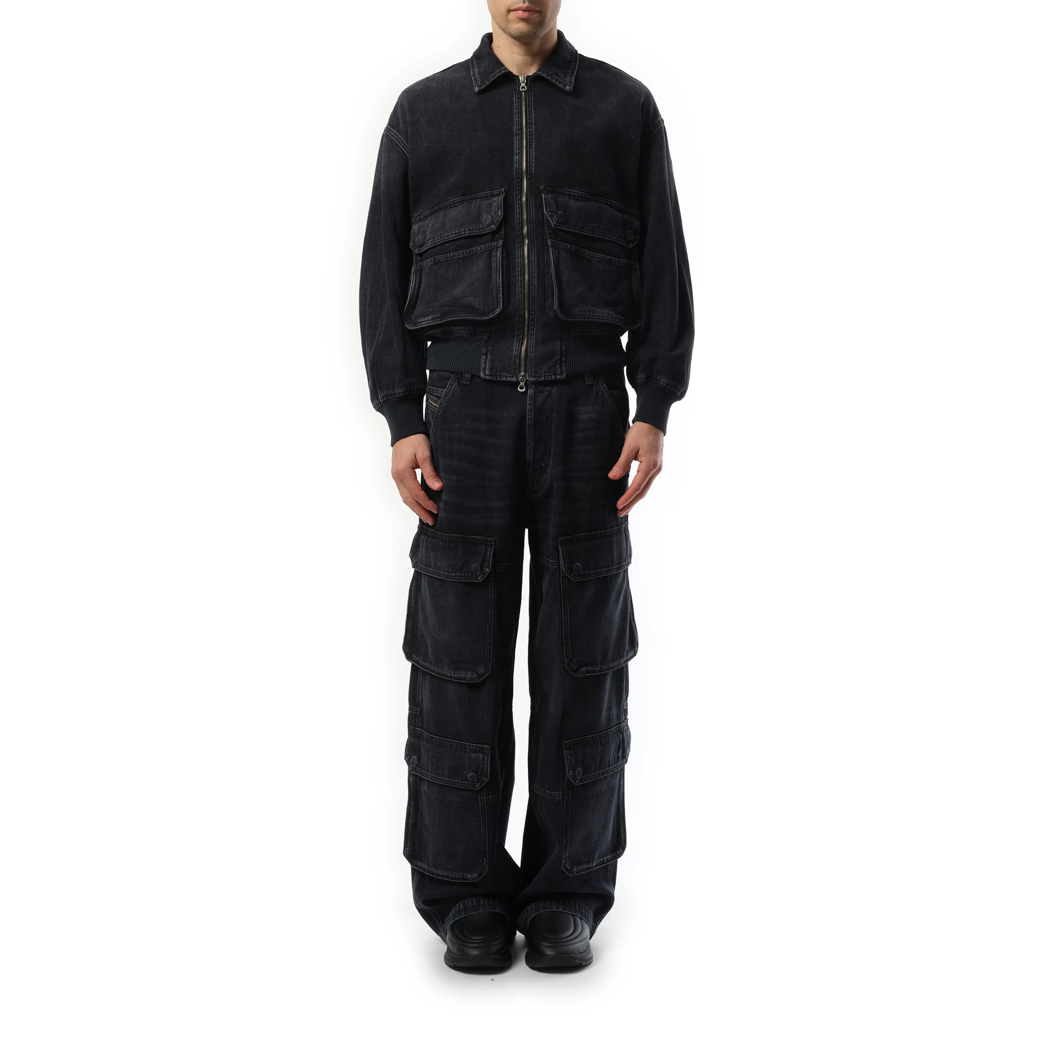 D-Kurz Jacket in Black sold by MARAIS product image thumbnail 4