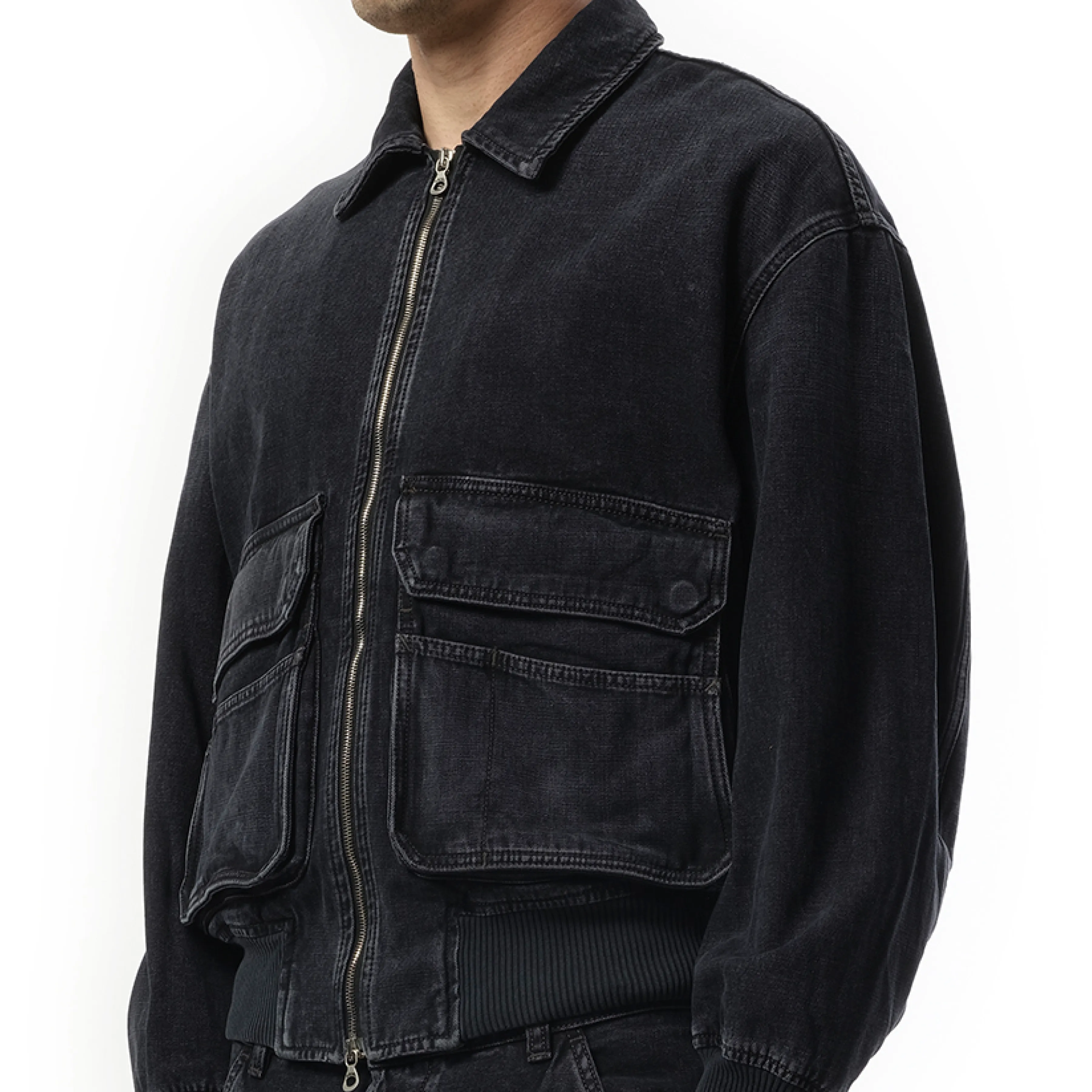 D-Kurz Jacket in Black sold by MARAIS product image thumbnail 3