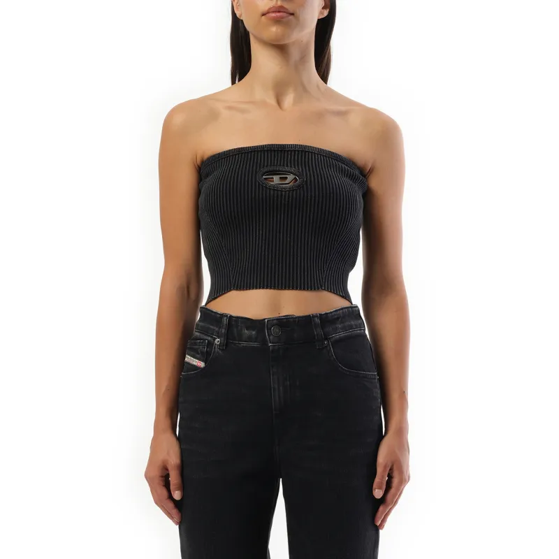 M-Clarksvillex Cropped Top in Black sold by MARAIS