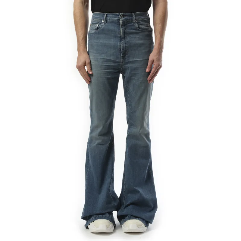 Bolan Bootcut in Washed Indigo sold by MARAIS