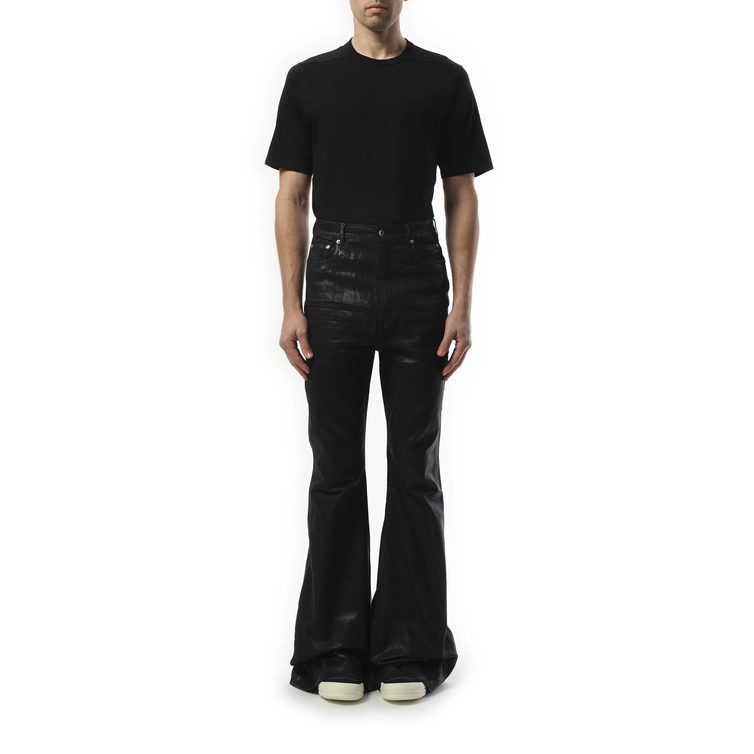Bolan Bootcut Jeans in Black sold by MARAIS product image thumbnail 4