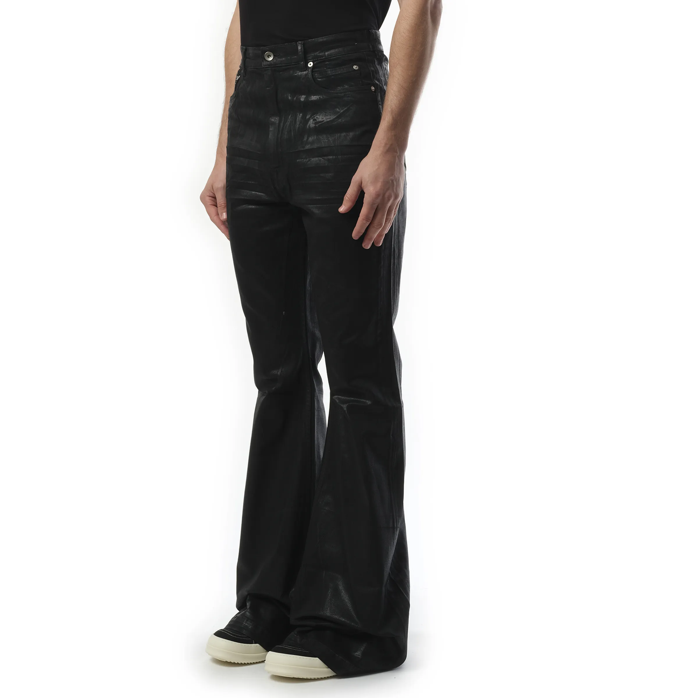 Bolan Bootcut Jeans in Black sold by MARAIS product image thumbnail 5