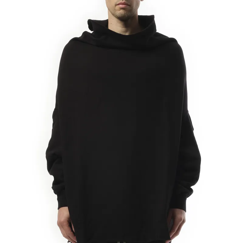 Shroud Sweatshirt in Black sold by MARAIS