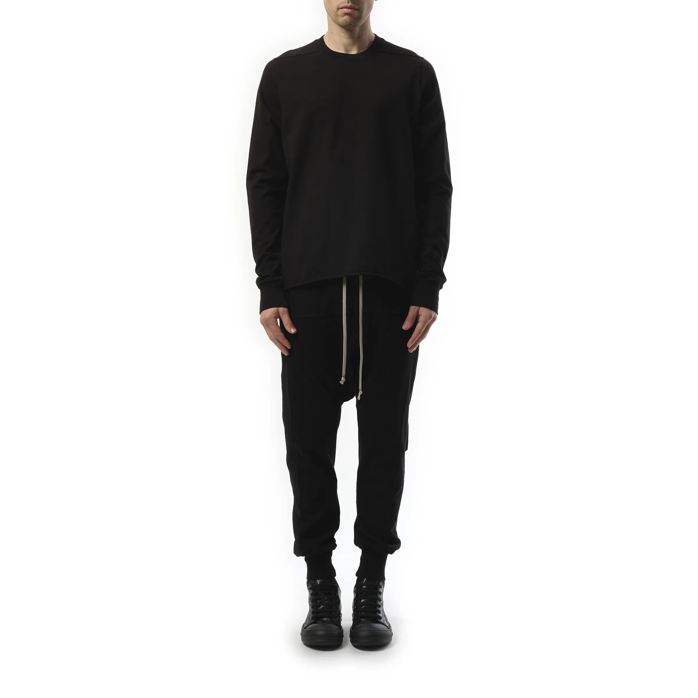 Crewneck Sweatshirt in Black sold by MARAIS product image thumbnail 4