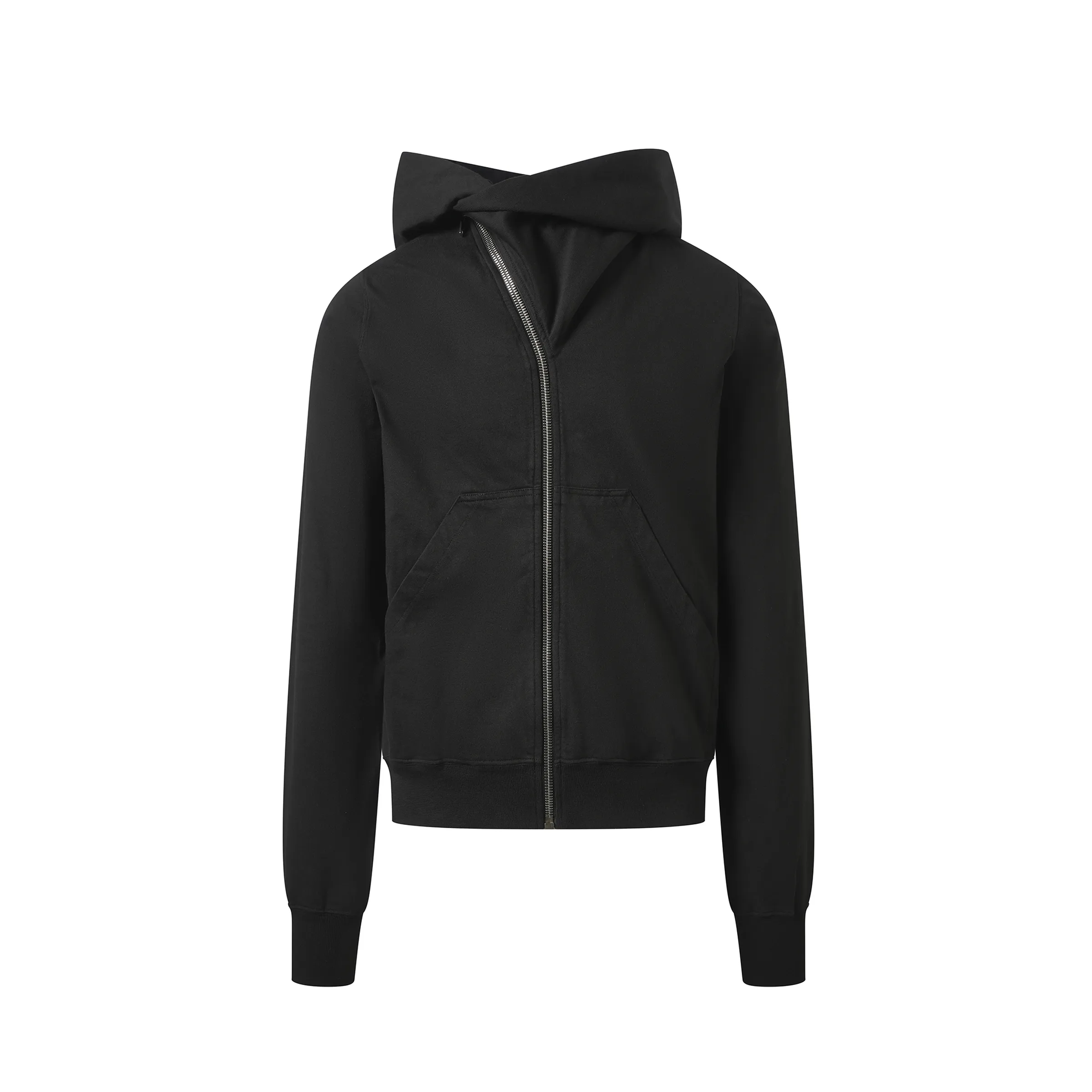 Cotton Jersey Mountain Hoodie in Black sold by MARAIS product image thumbnail 2
