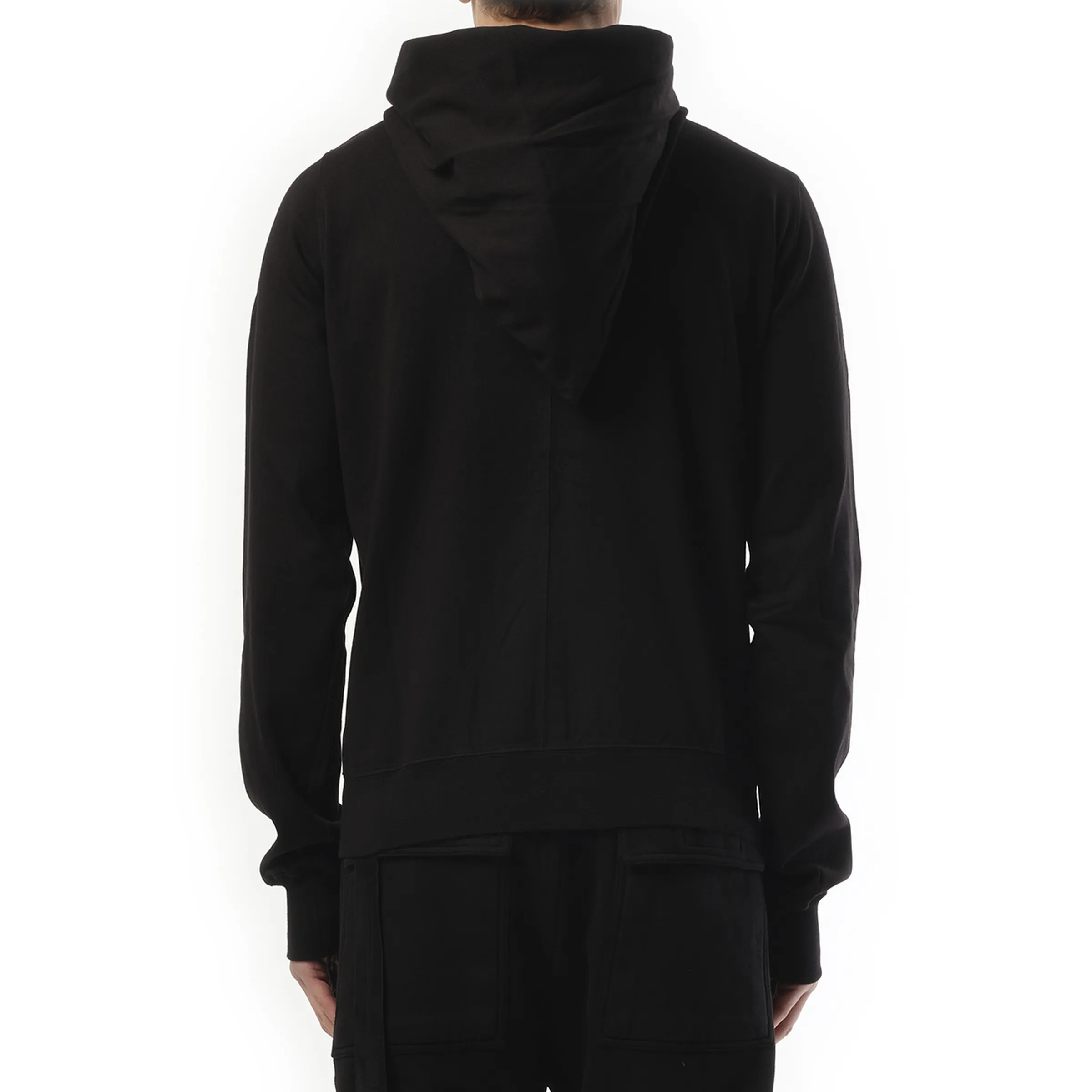 Cotton Jersey Mountain Hoodie in Black sold by MARAIS