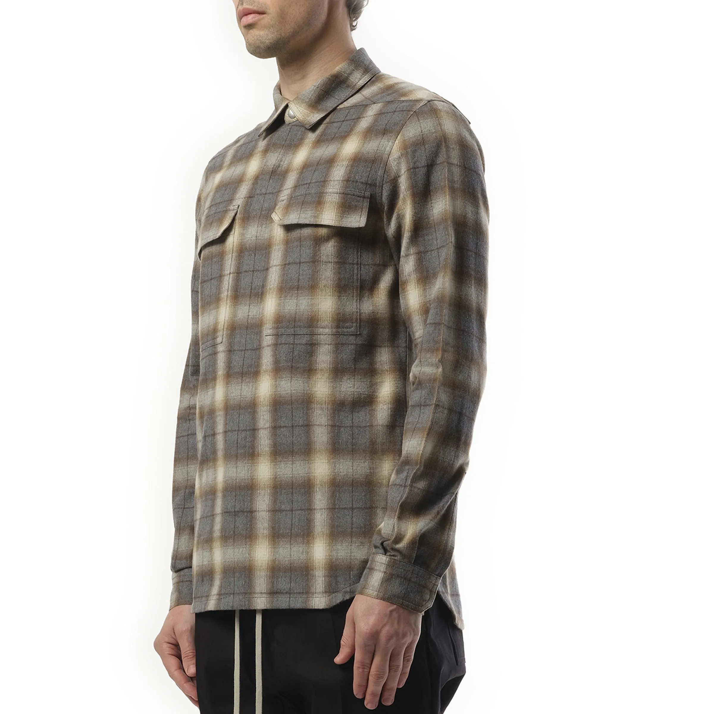 Outershirt in Grey Plaid sold by MARAIS product image thumbnail 5