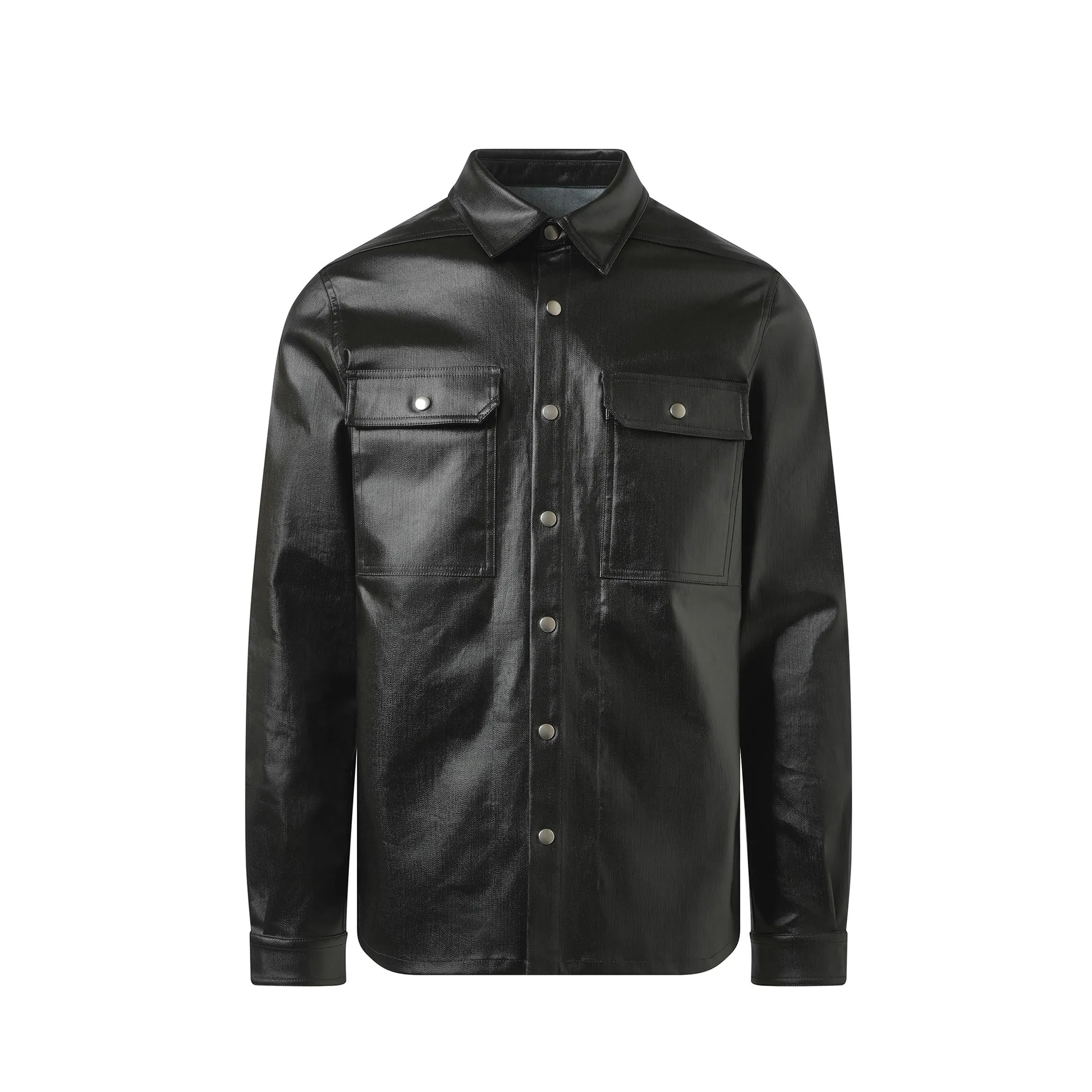 Denim Outershirt in Black sold by MARAIS product image thumbnail 2