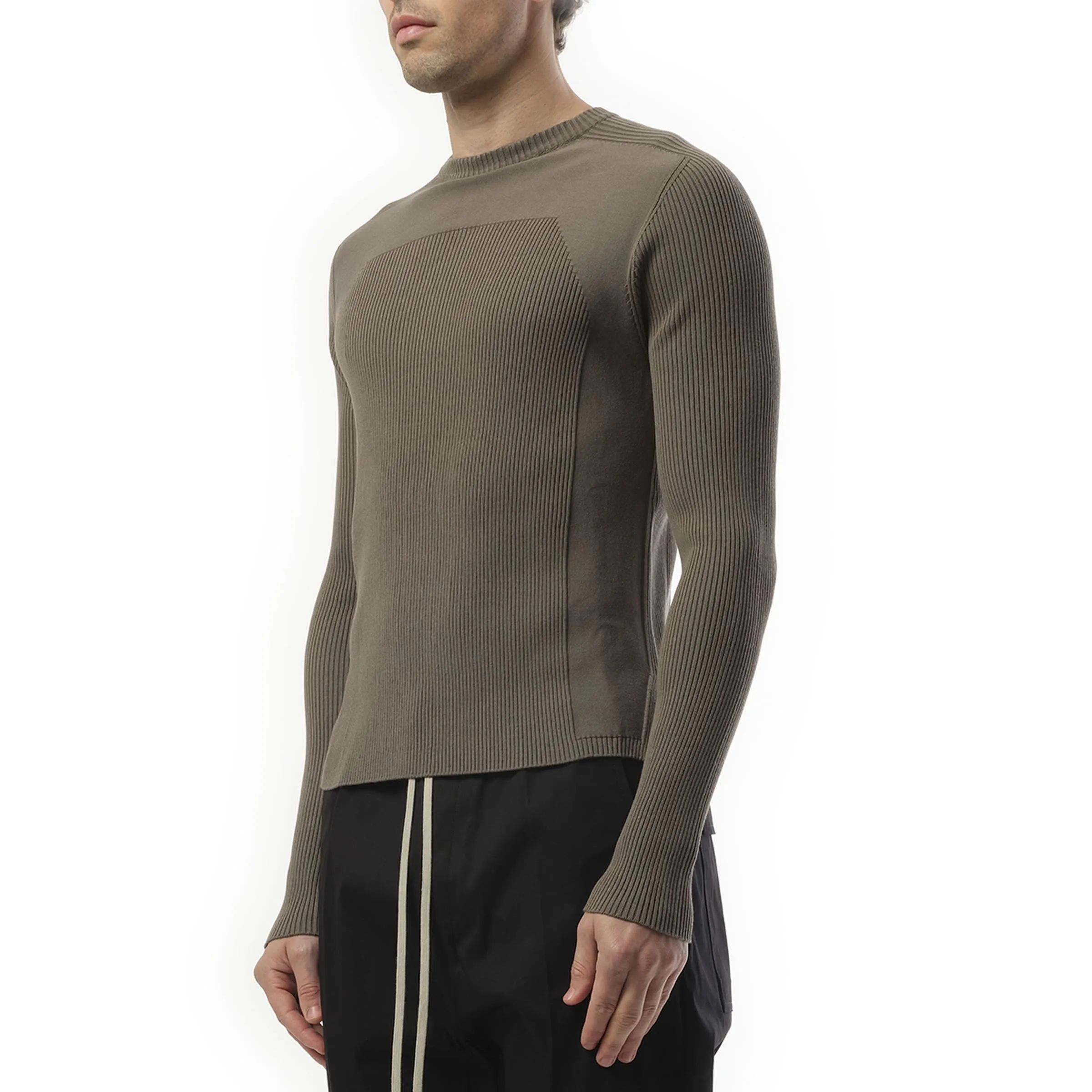 Ribbed Geo Sweater in Dust sold by MARAIS product image thumbnail 5