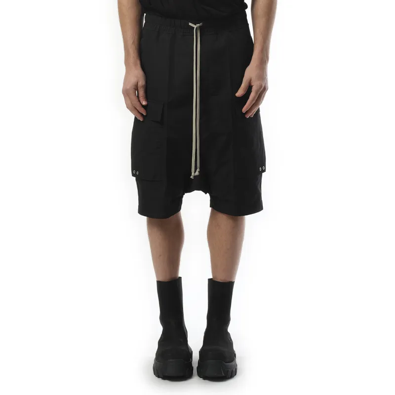 Tech Faille Cargo Pods in Black made by Rick Owens