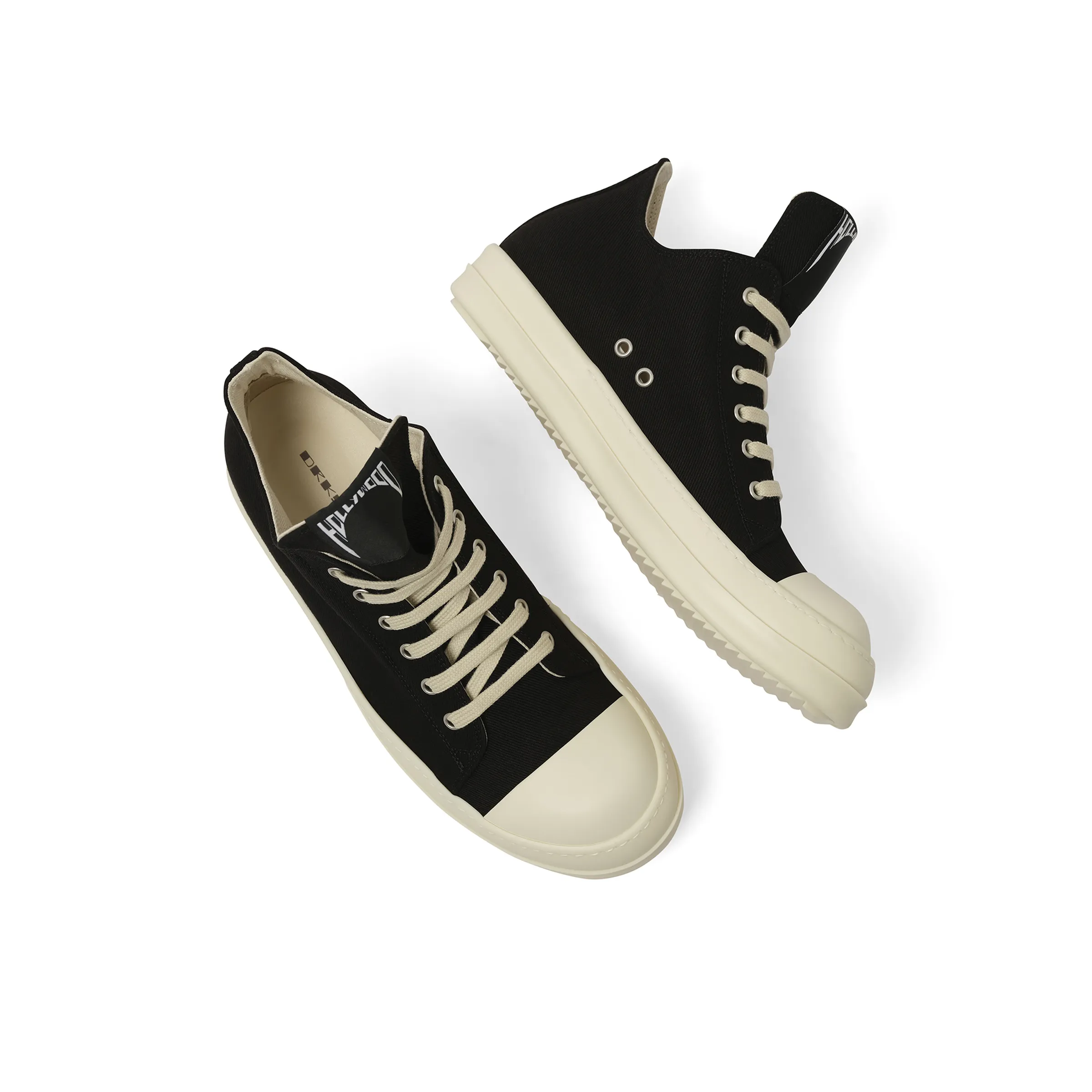 Hollywood Low Sneaks in Black/Milk sold by MARAIS product image thumbnail 4