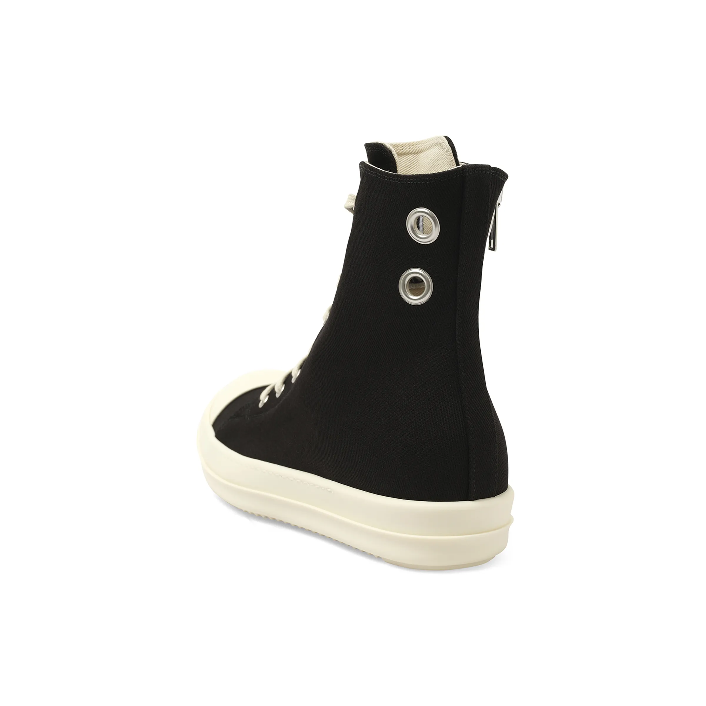 Gimp Eyelet Sneaks in Black/Milk sold by MARAIS product image thumbnail 3