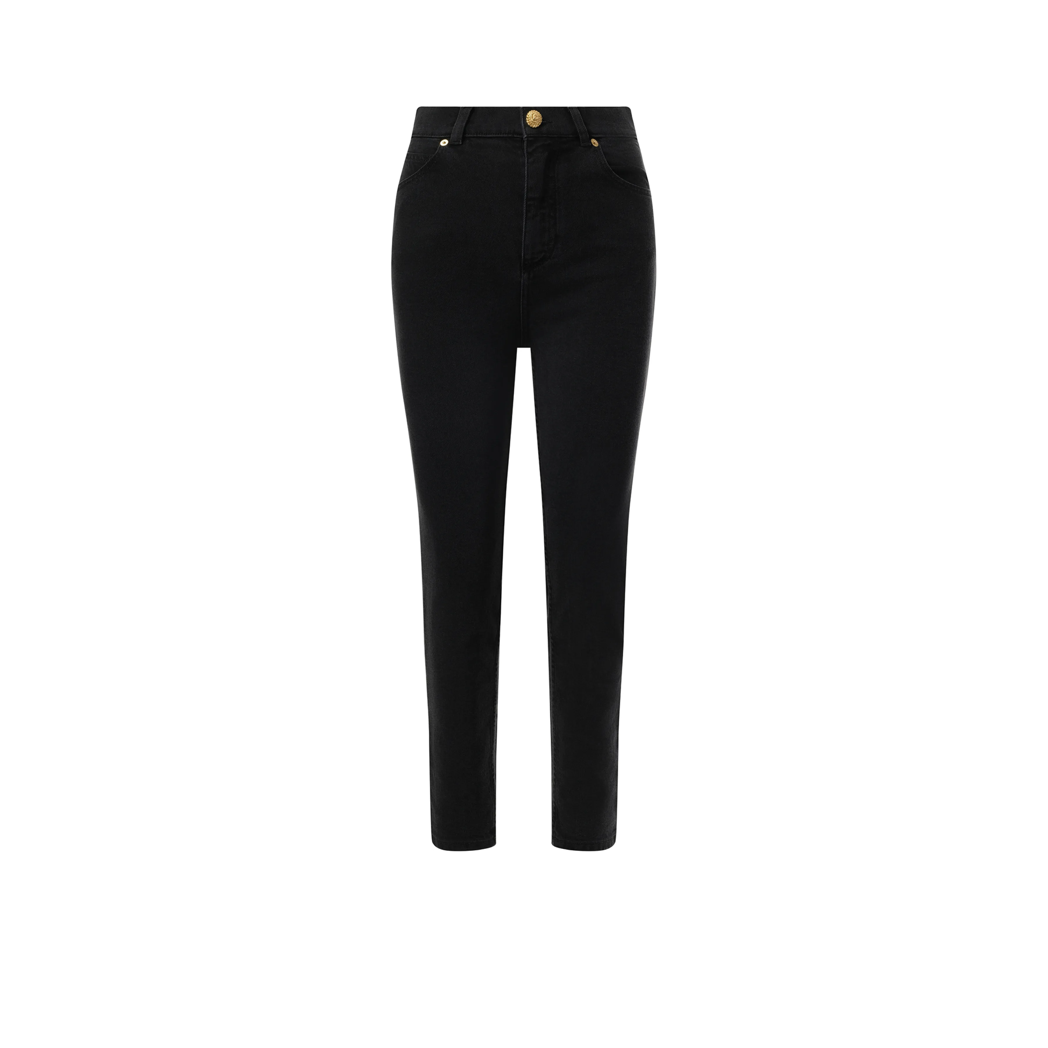 5 Pockets Slim Black Washed Denim in Black sold by MARAIS product image thumbnail 2