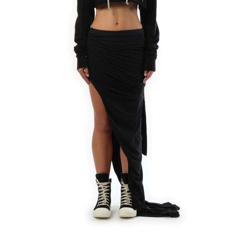 Edfu Long Skirt in Black sold by MARAIS