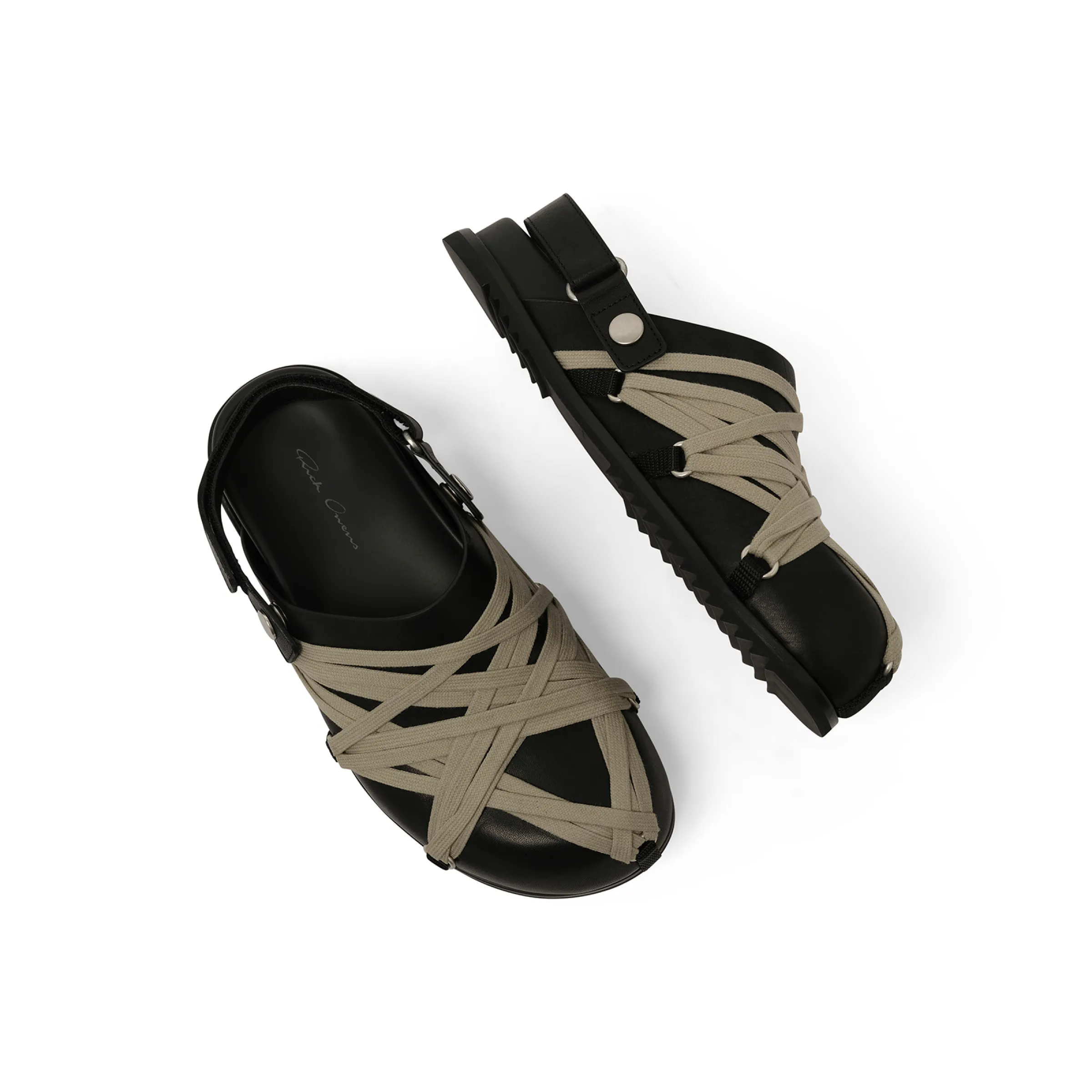 Megalaced Mule Granola in Black sold by MARAIS product image thumbnail 4