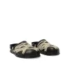 Megalaced Mule Granola in Black sold by MARAIS