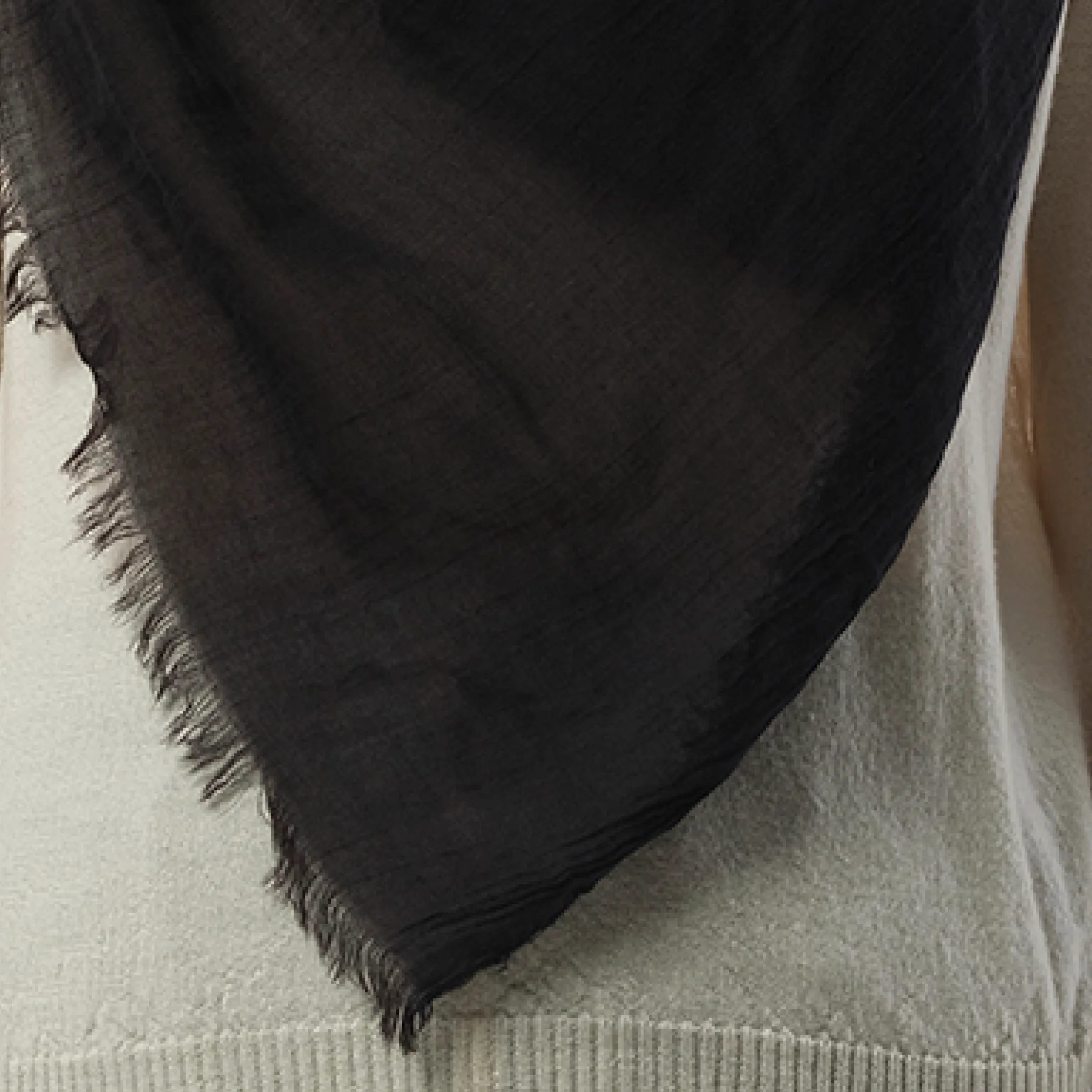 Kika Mega Scarf in Black sold by MARAIS product image thumbnail 3