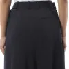 Cropped Draped Trouser in Dark Navy Blue sold by MARAIS