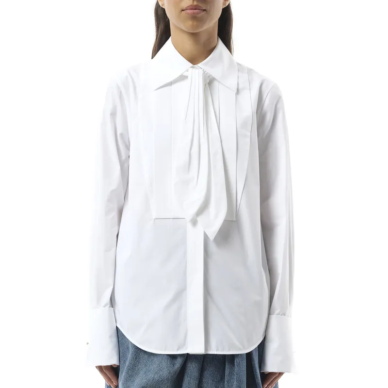 Shirt in White sold by MARAIS