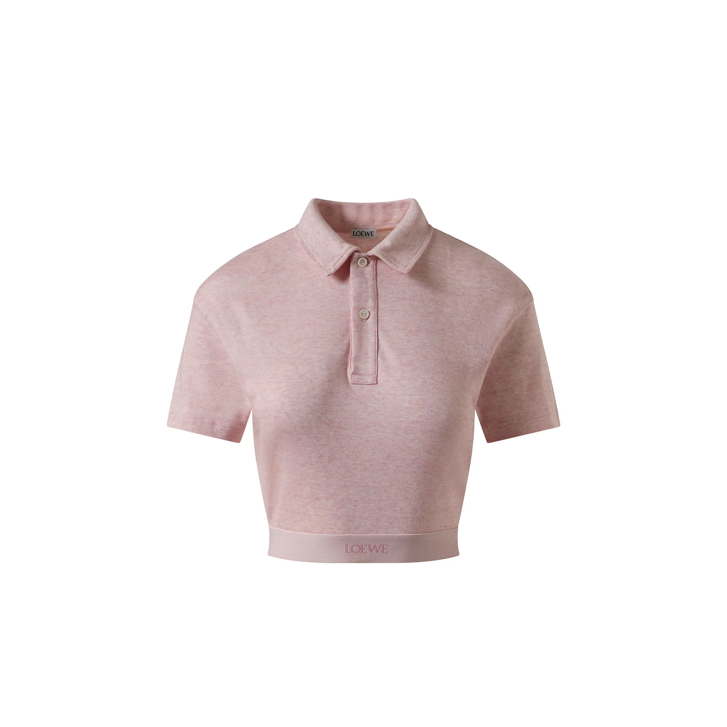 Cropped Polo in Pink sold by MARAIS product image thumbnail 2