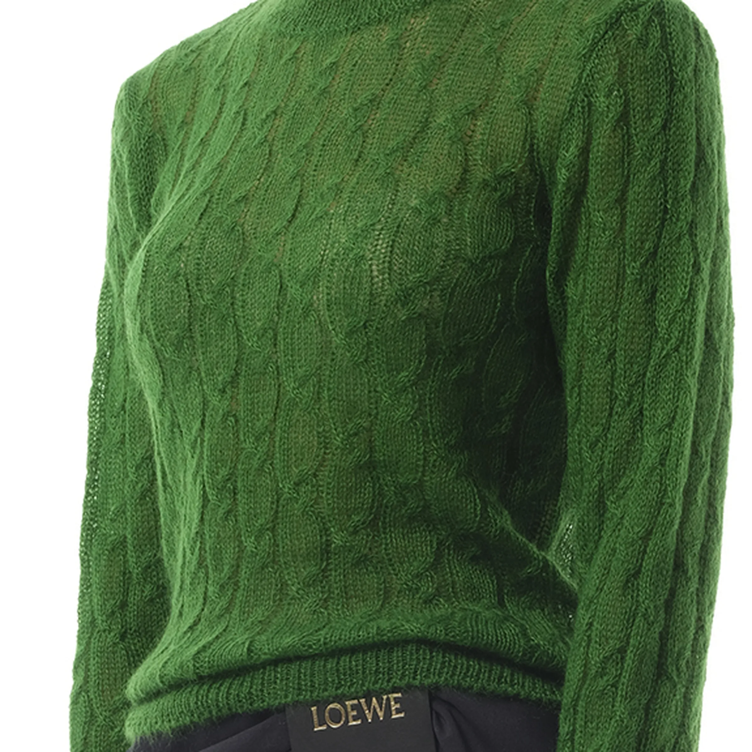 Knit Sweater in Green sold by MARAIS product image thumbnail 3